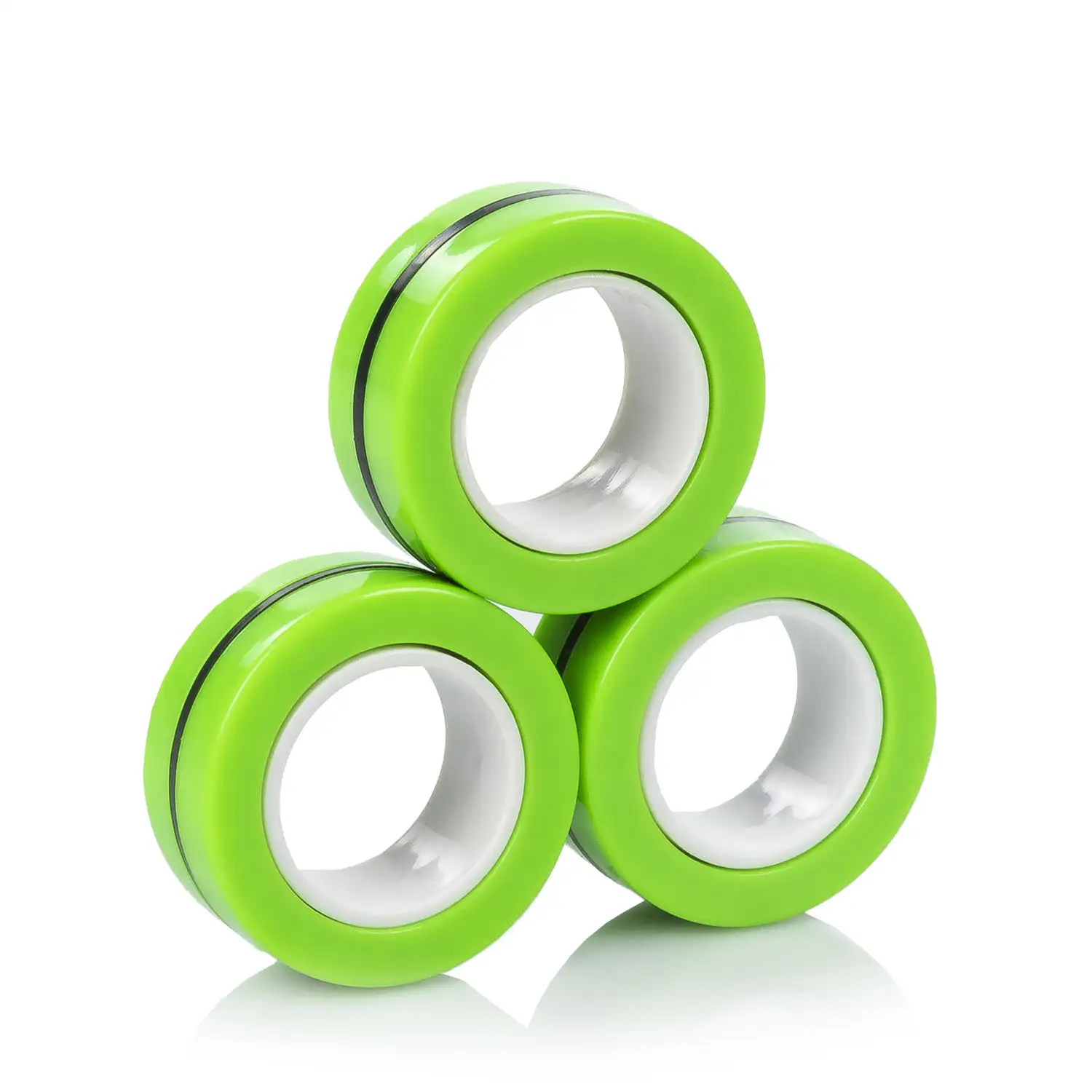 Magnetic Fidget Rings, anillos magnéticos. Juguete antiestrés, ansiedad, concentración.