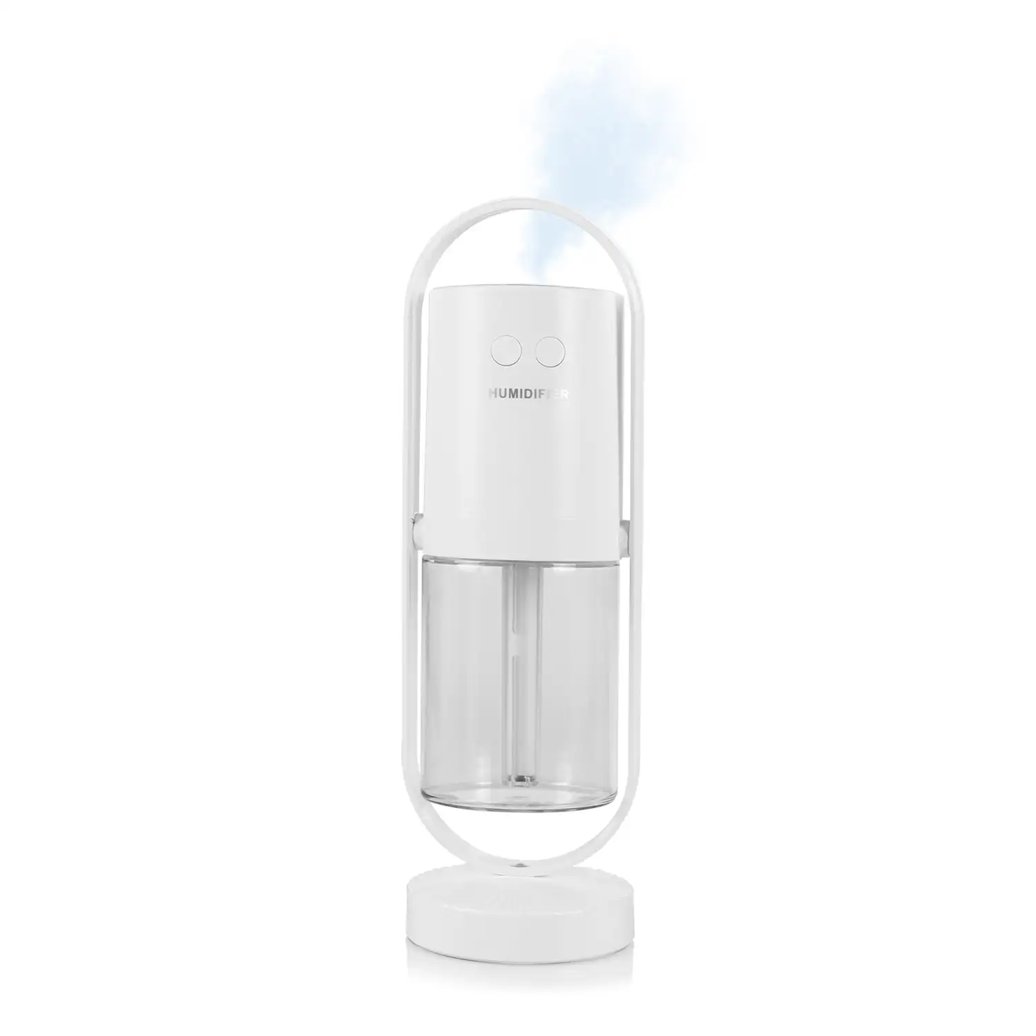 Humidificador multifunción de 200 ml con luces LED multicolor. Función esterilización, compatible con hidroalcohol.