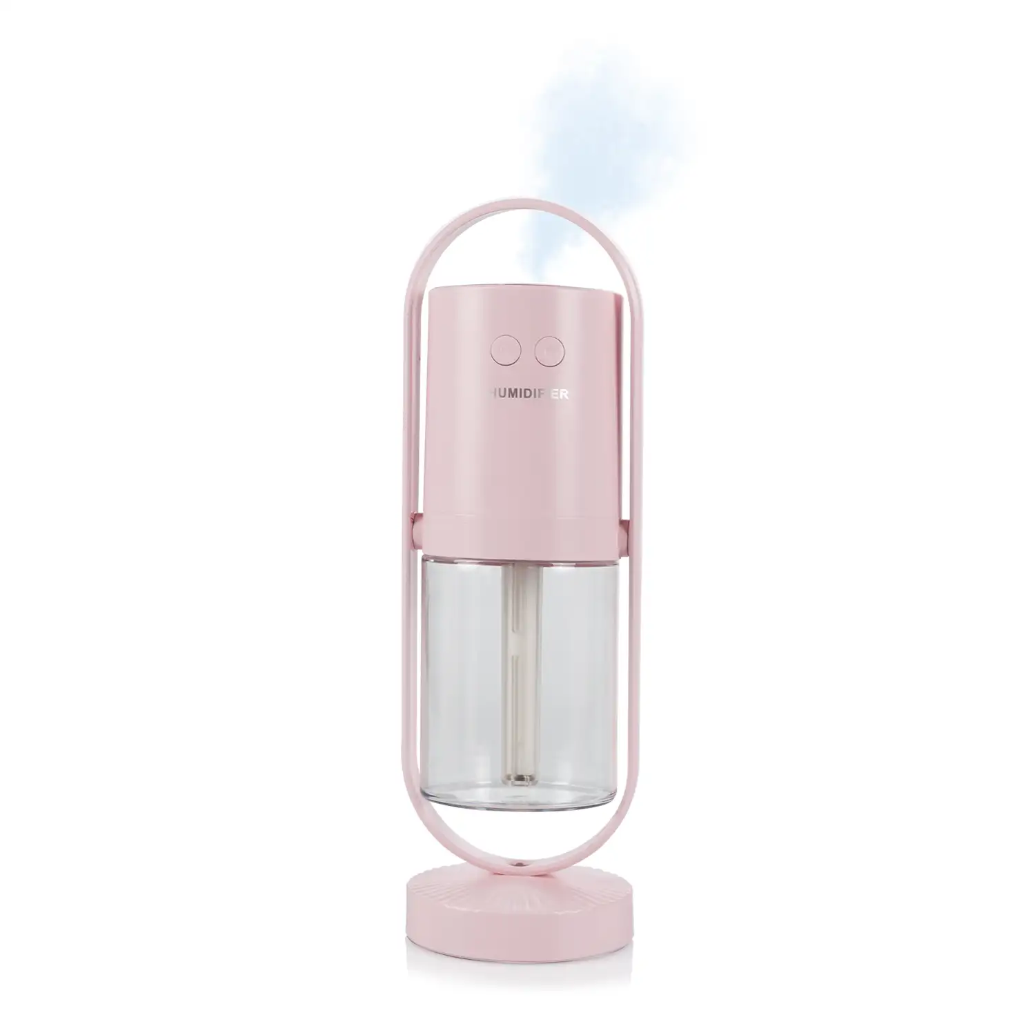 Humidificador multifunción de 200 ml con luces LED multicolor. Función esterilización, compatible con hidroalcohol.