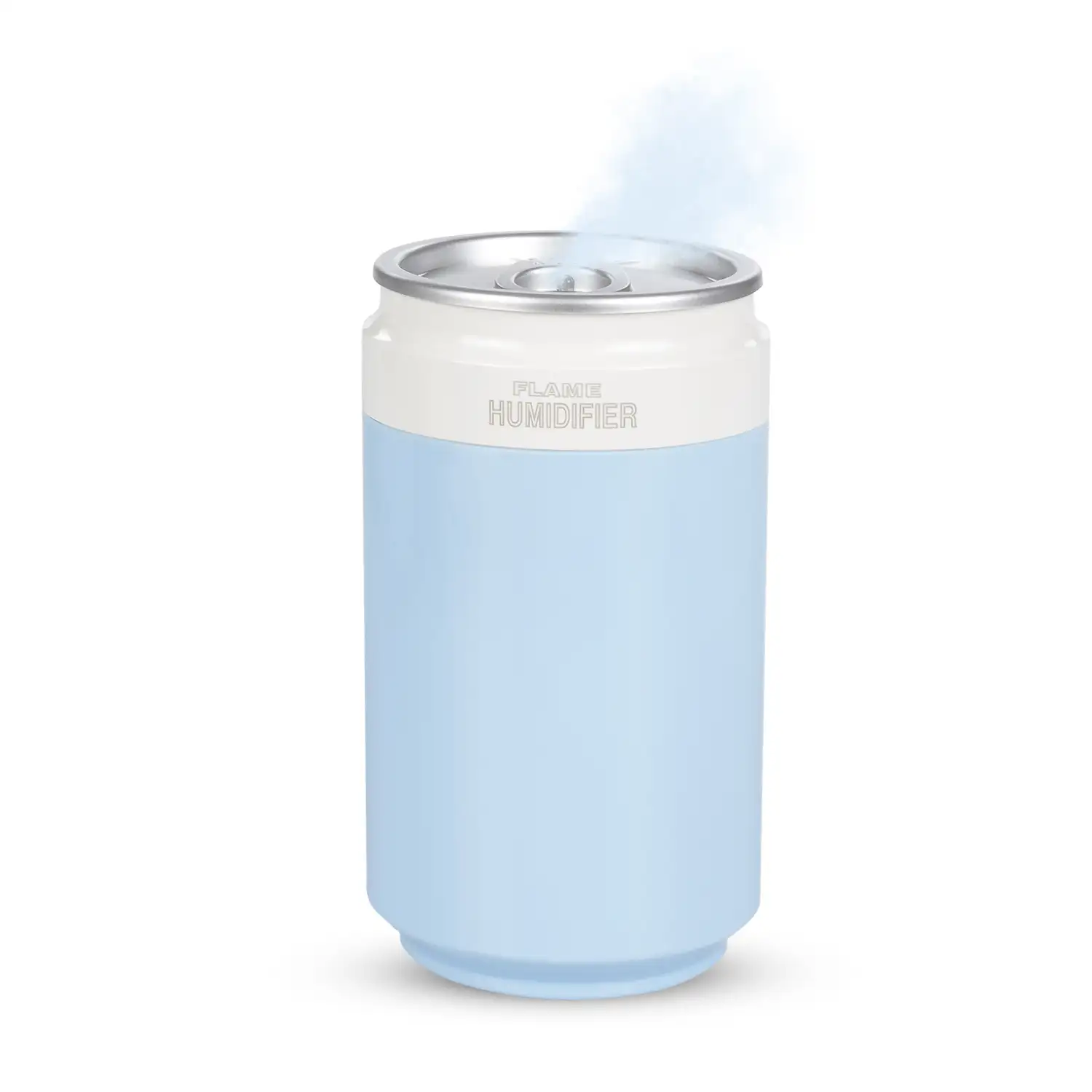 Humidificador multifunción de 260 ml, forma lata de refresco. Función esterilización, compatible con hidroalcohol.