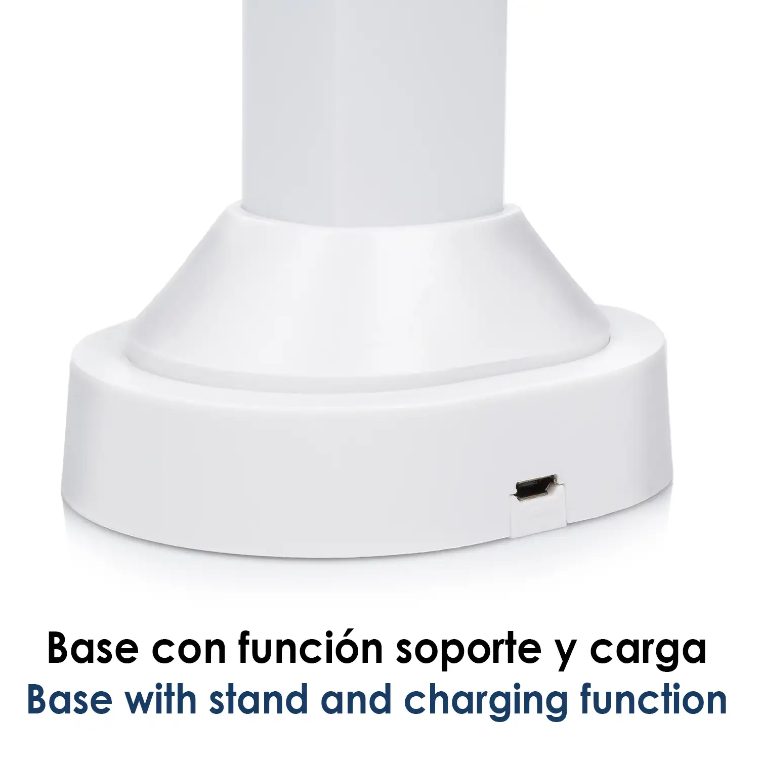 Raqueta eléctrica mata mosquitos, moscas y polillas. Batería de litio, base de carga para uso estático. Luz ultravioleta 360°.