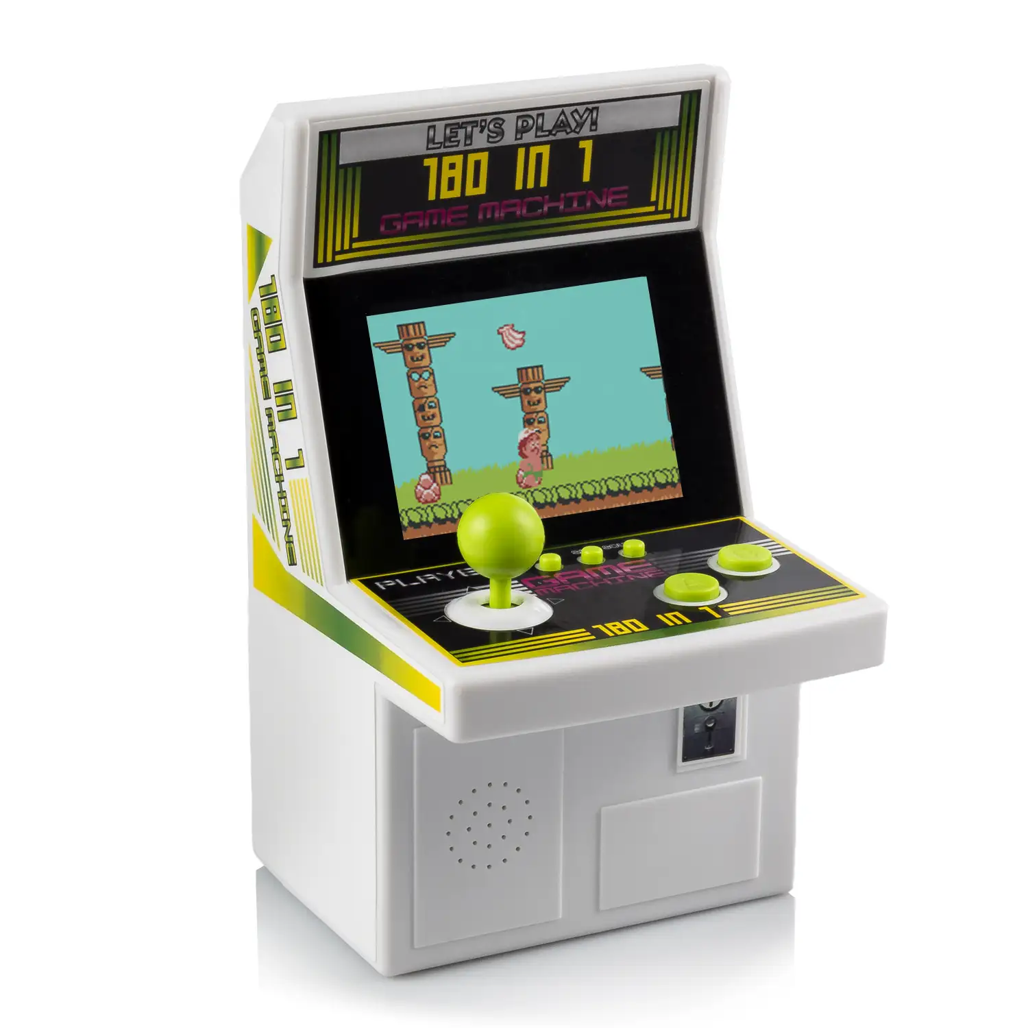 Consola Arcade SY-518 máquina recreativa mini, portátil con 180 juegos. Pantalla 2,8 LCD.