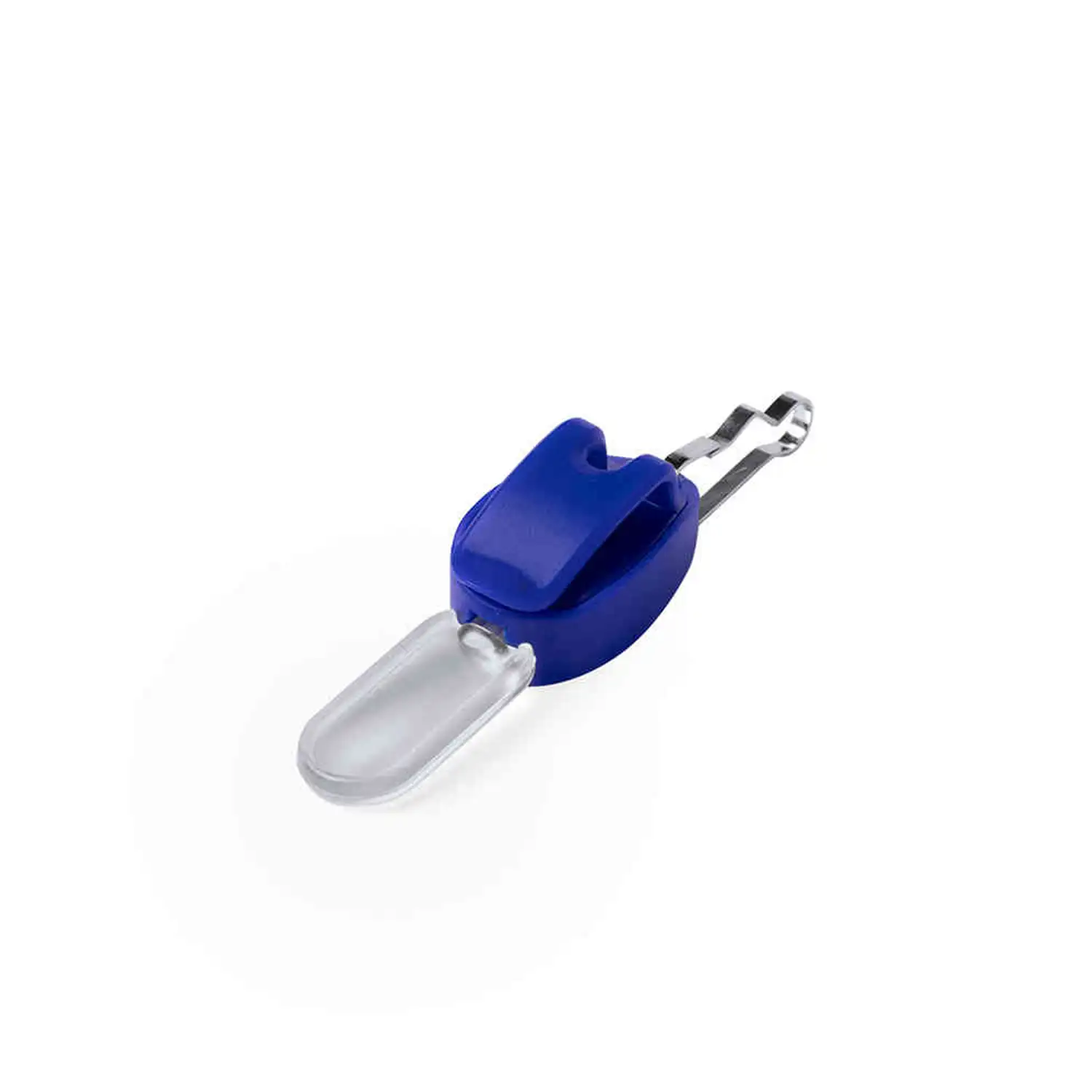 Luz de seguridad Tinax, diseñada para tiradores de cremalleras. Iluminación fija o intermitente.