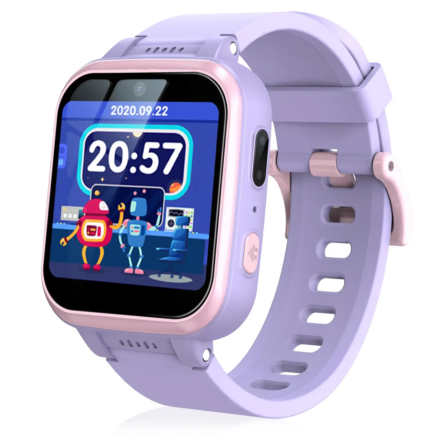 Smartwatch infantil Y90 con camara de fotos y video 6 juegos grabadora de voz y reproductor