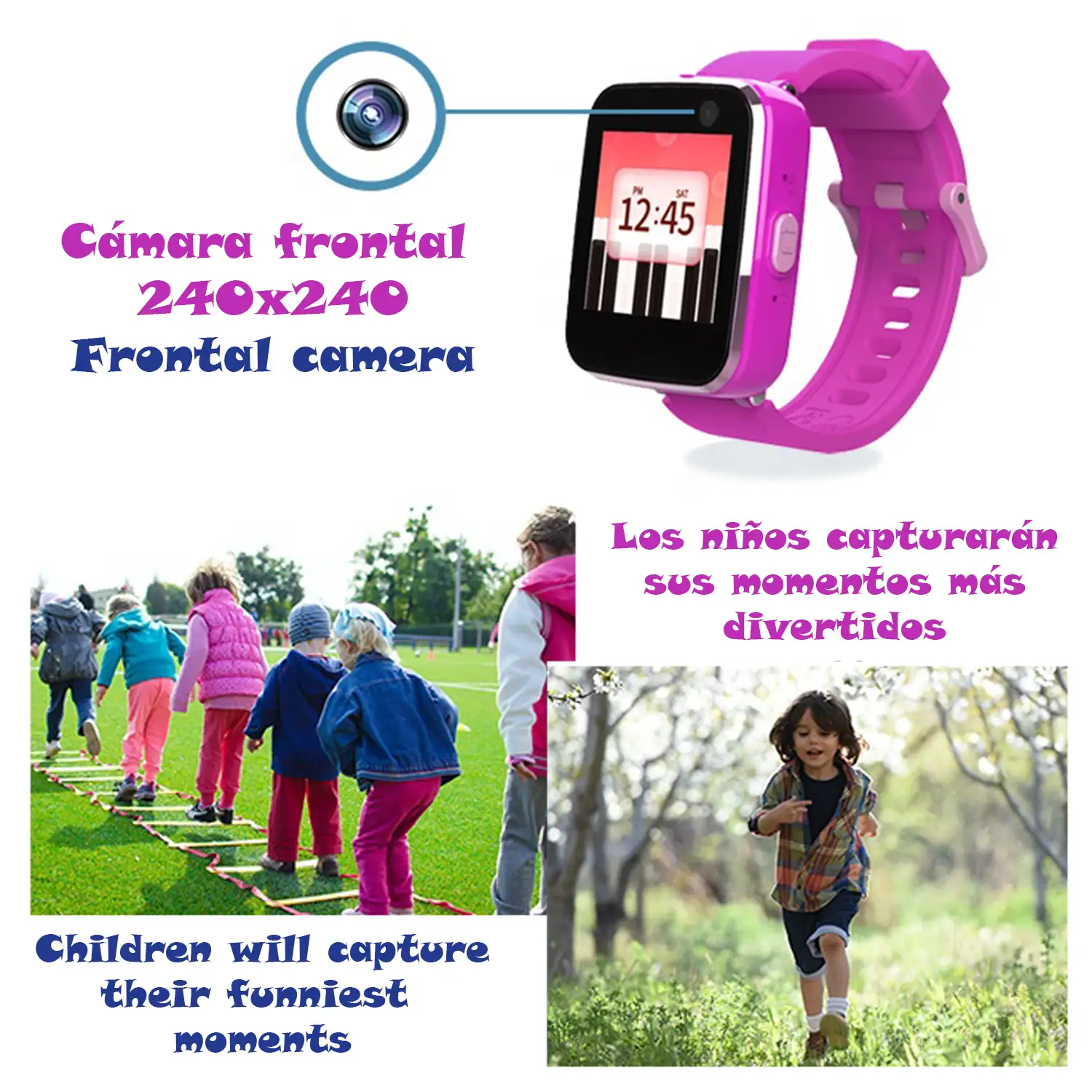 Smartwatch GPS localizador DS06 para niños. Intercomunicador, area