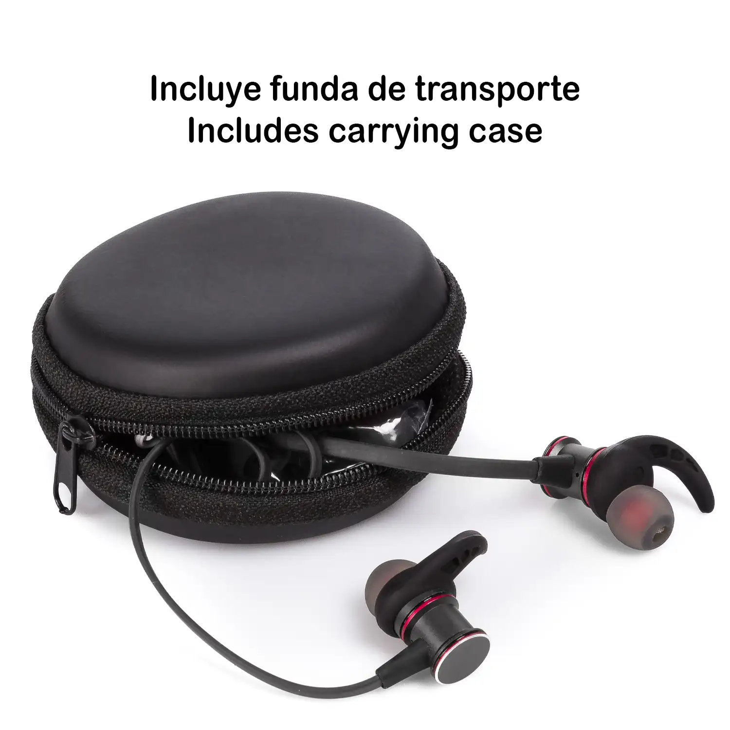 Auriculares deportivos 8S Bluetooth 4.1 con manos libres y mando de control