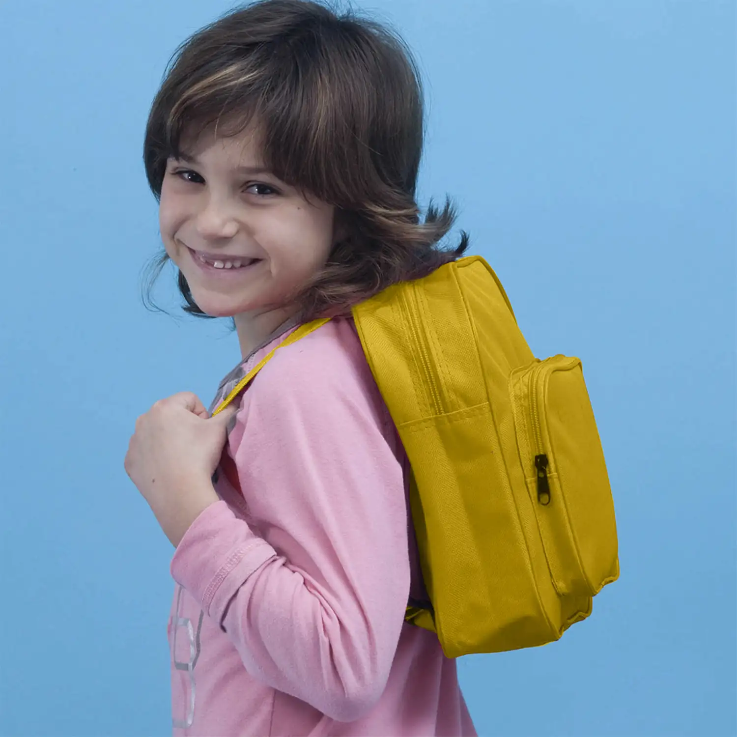 Mochila para niño Kiddy en resistente poliéster 600D.