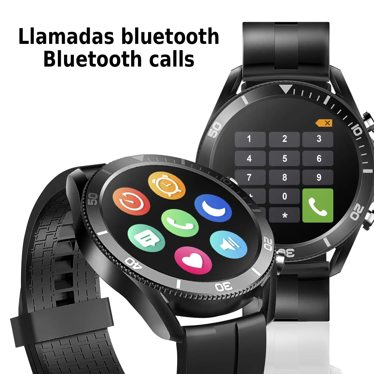 Smartwatch M25 especial música. Llamadas bluetooth, monitor cardíaco y de O2 en sangre. 6 modos deportivos.