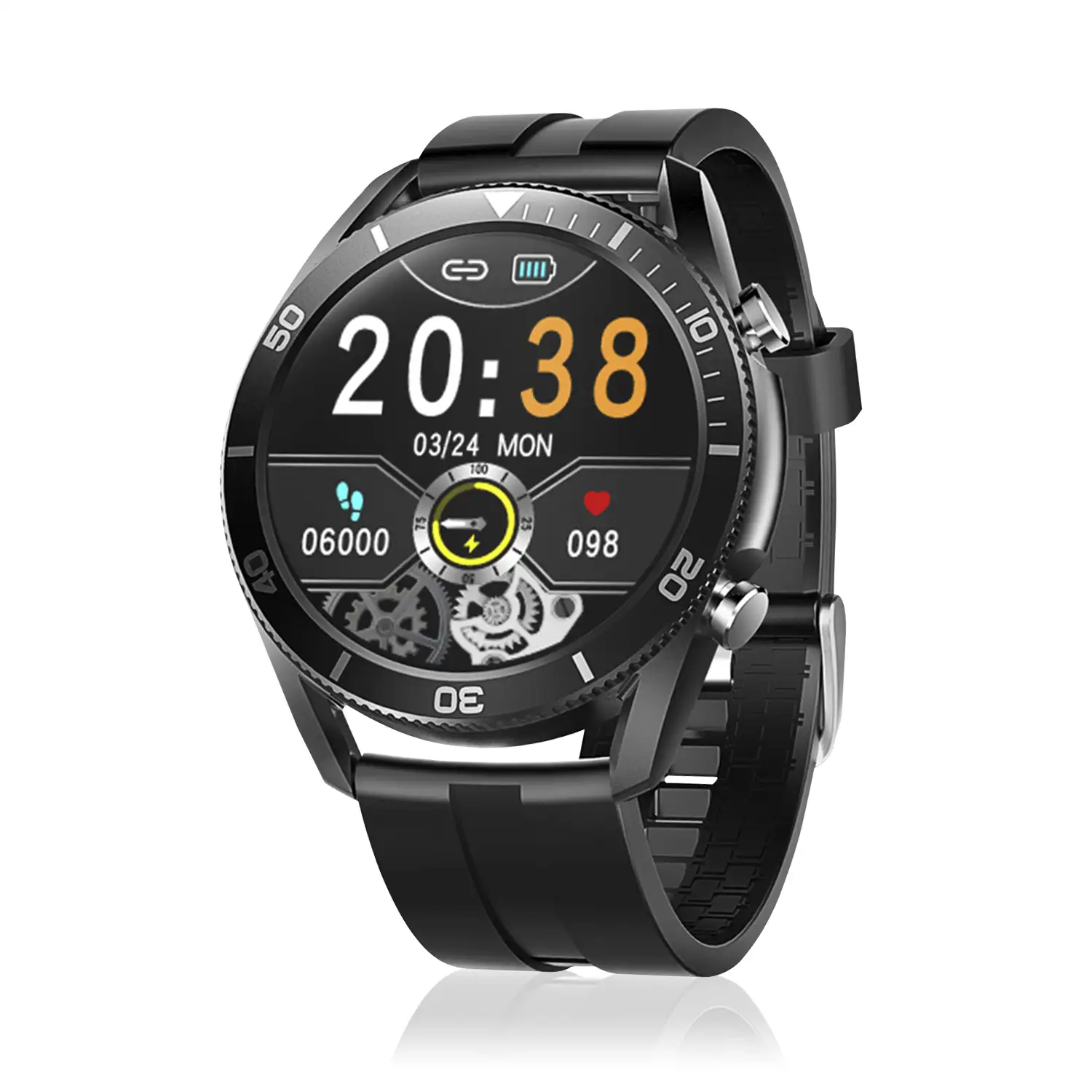 Smartwatch M25 especial música. Llamadas bluetooth, monitor cardíaco y de O2 en sangre. 6 modos deportivos.