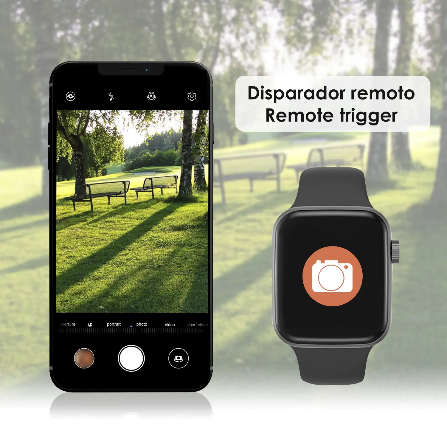 Smartwatch C500 Plus con lector de Micro SD y SIM. Notificaciones para Android.