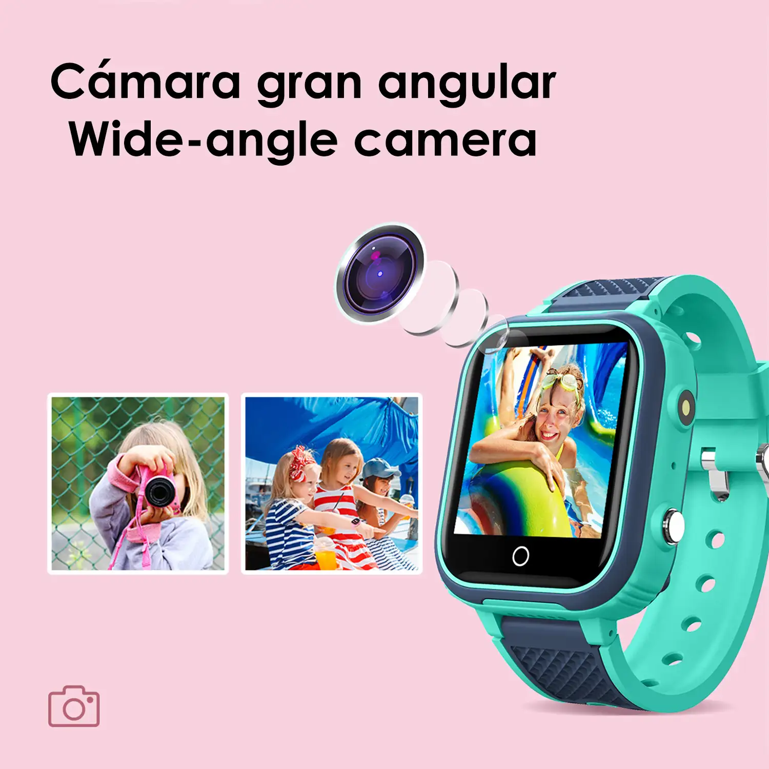 Smartwatch GPS especial para niños con cámara función de rastreo