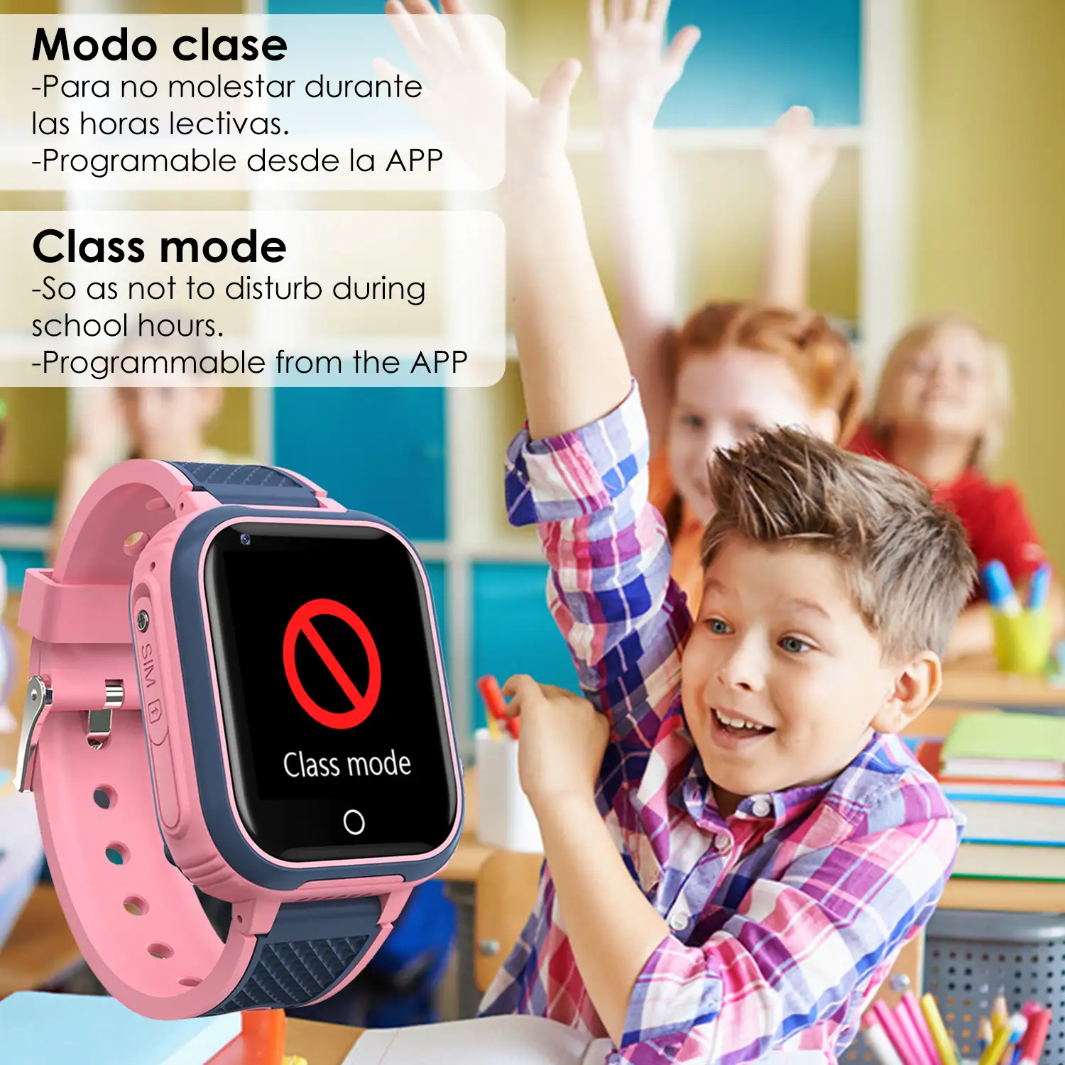 Smartwatch 4G GPS y Wifi LT21 para niños. Videollamadas, localizador y comunicación de 3 vías.
