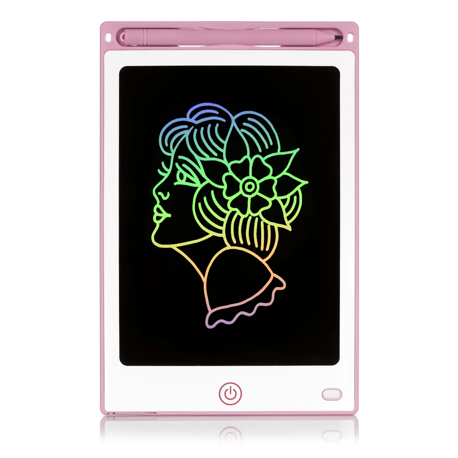 Tableta LCD portátil de dibujo y escritura de 8,5 pulgadas. Pantalla multicolor. Bloqueo de borrado.