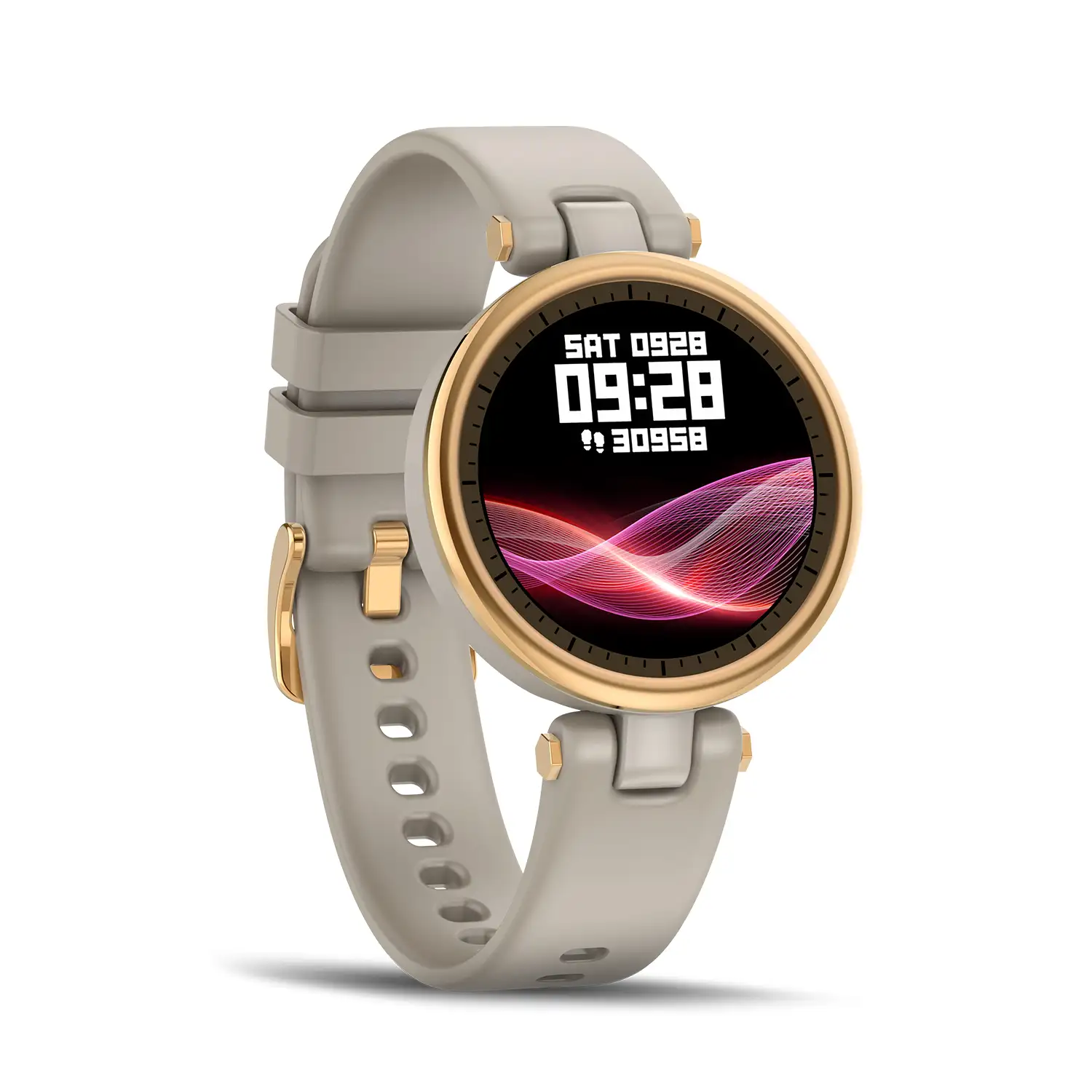 Smartwatch deportivo especial femenino QR01. 8 modos deportivos, monitor cardiaco y de tensión.