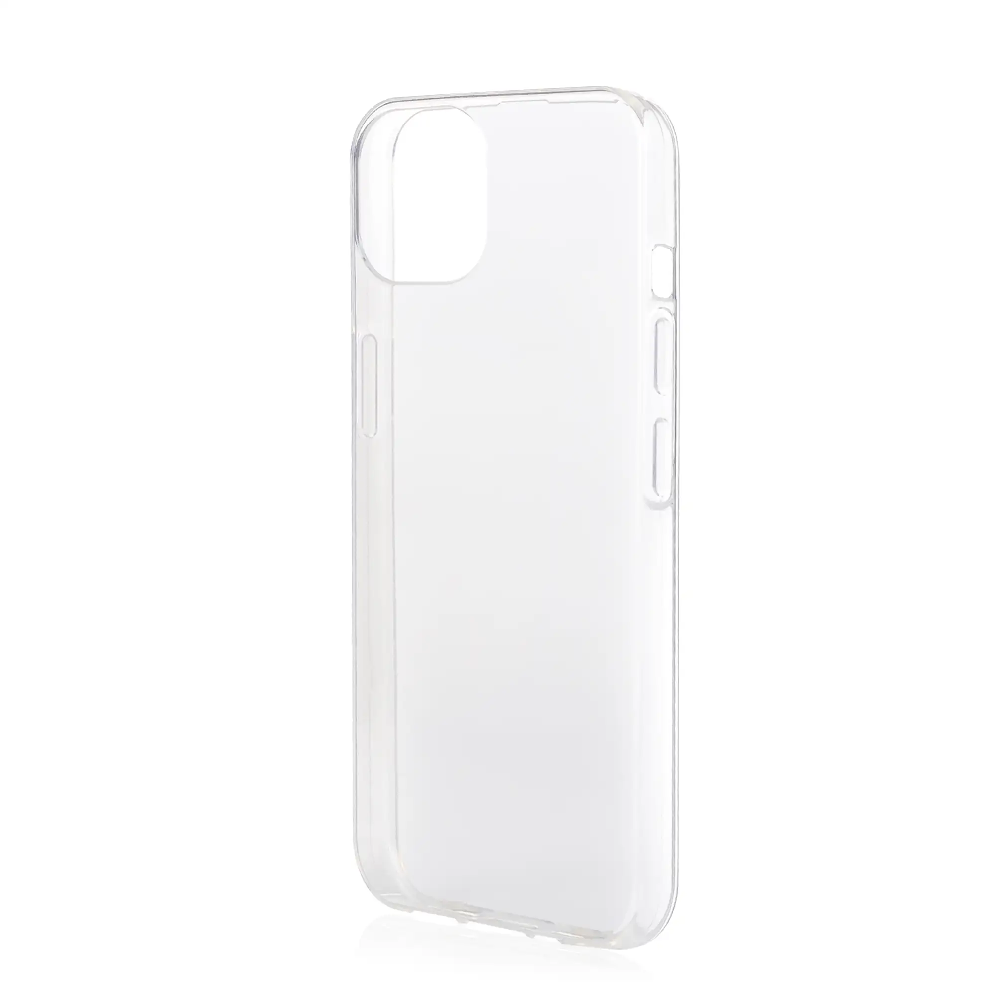 Carcasa Slim Crystal Clear de TPU transparente para iPhone 13 Mini.
