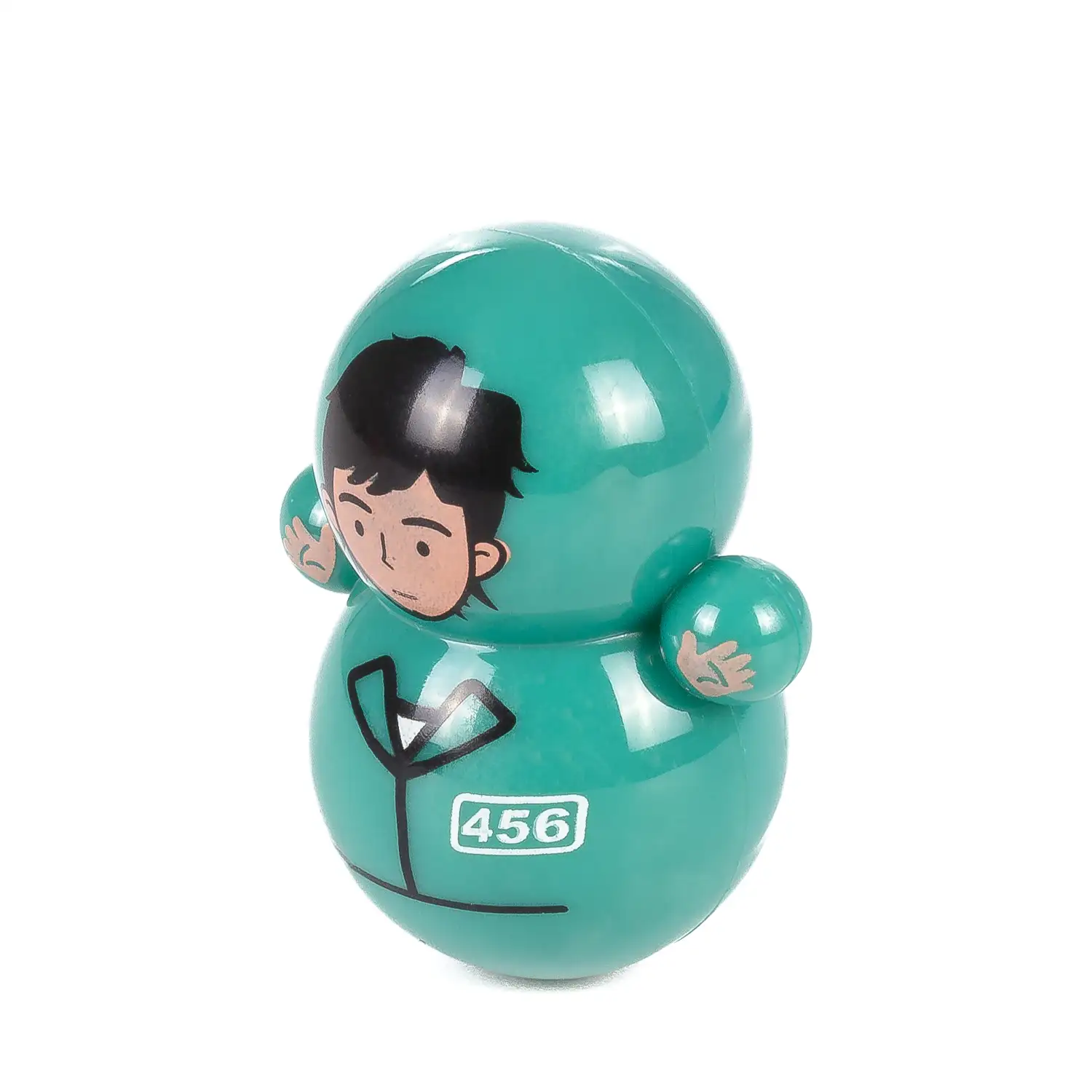 Tentetieso / Antiestrés Squid de PVC. Modelo jugador.