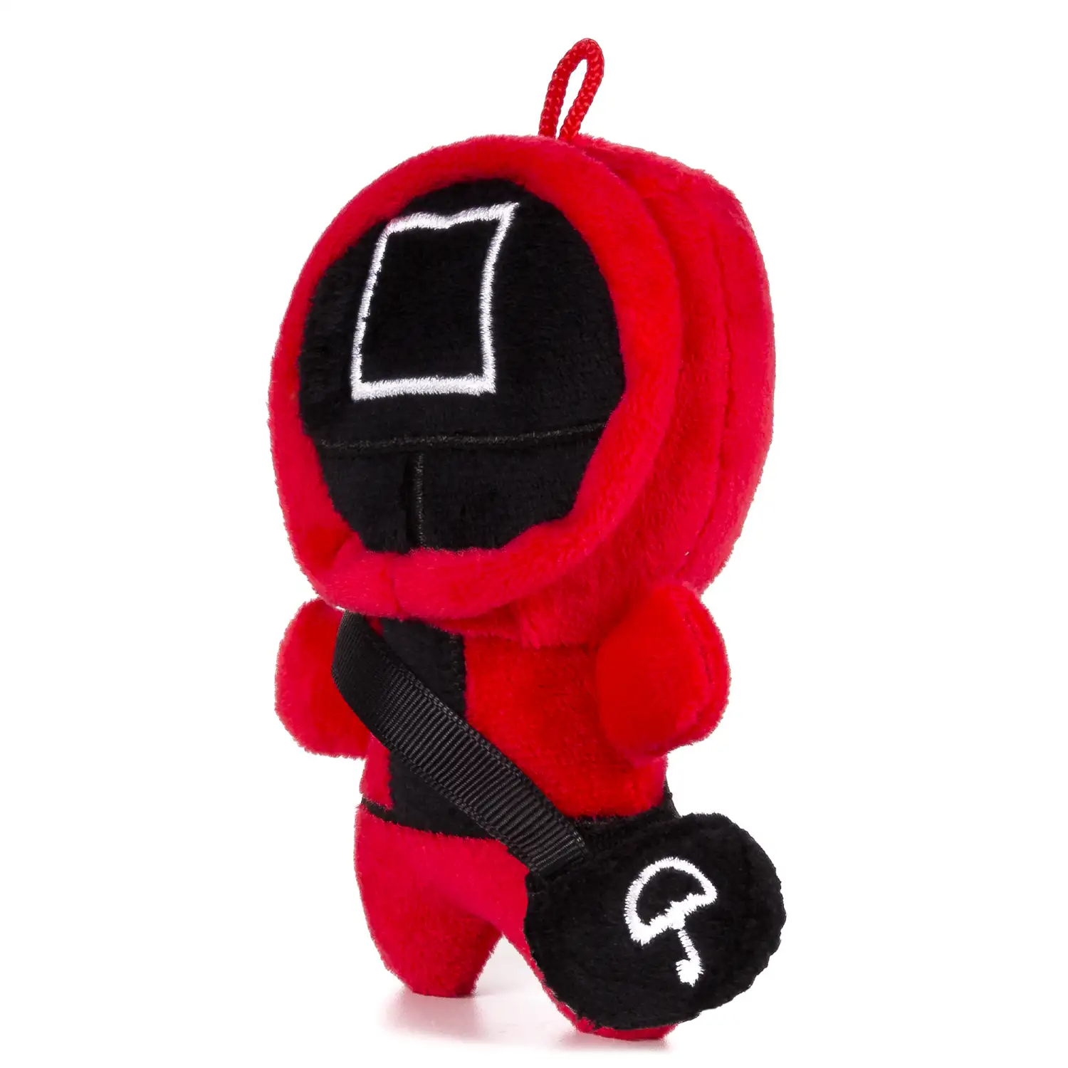 Peluche felpa premium 13 cms. Squid Vigilante Cuadrado.
