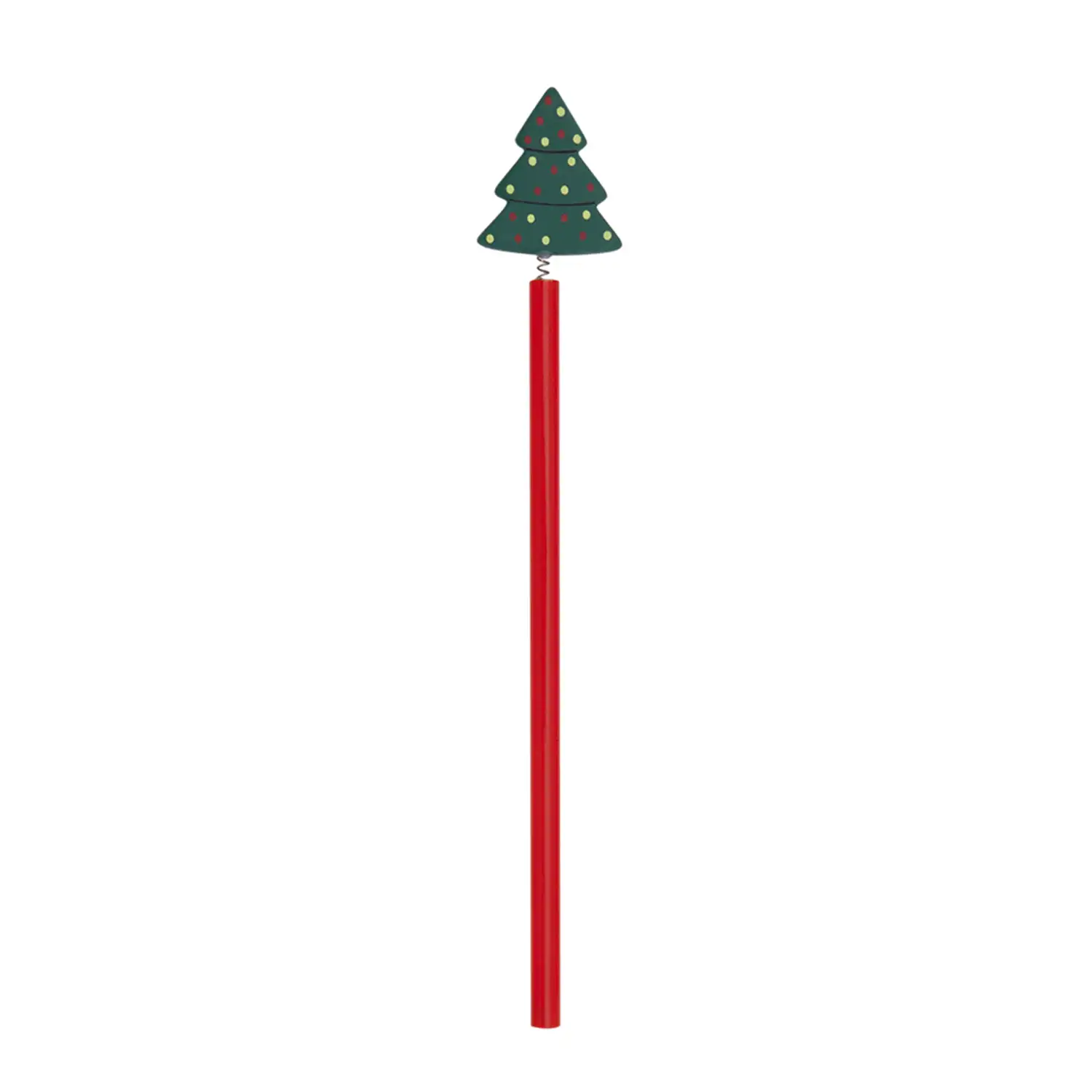 Lápiz de madera LIREX con diseño árbol navideño