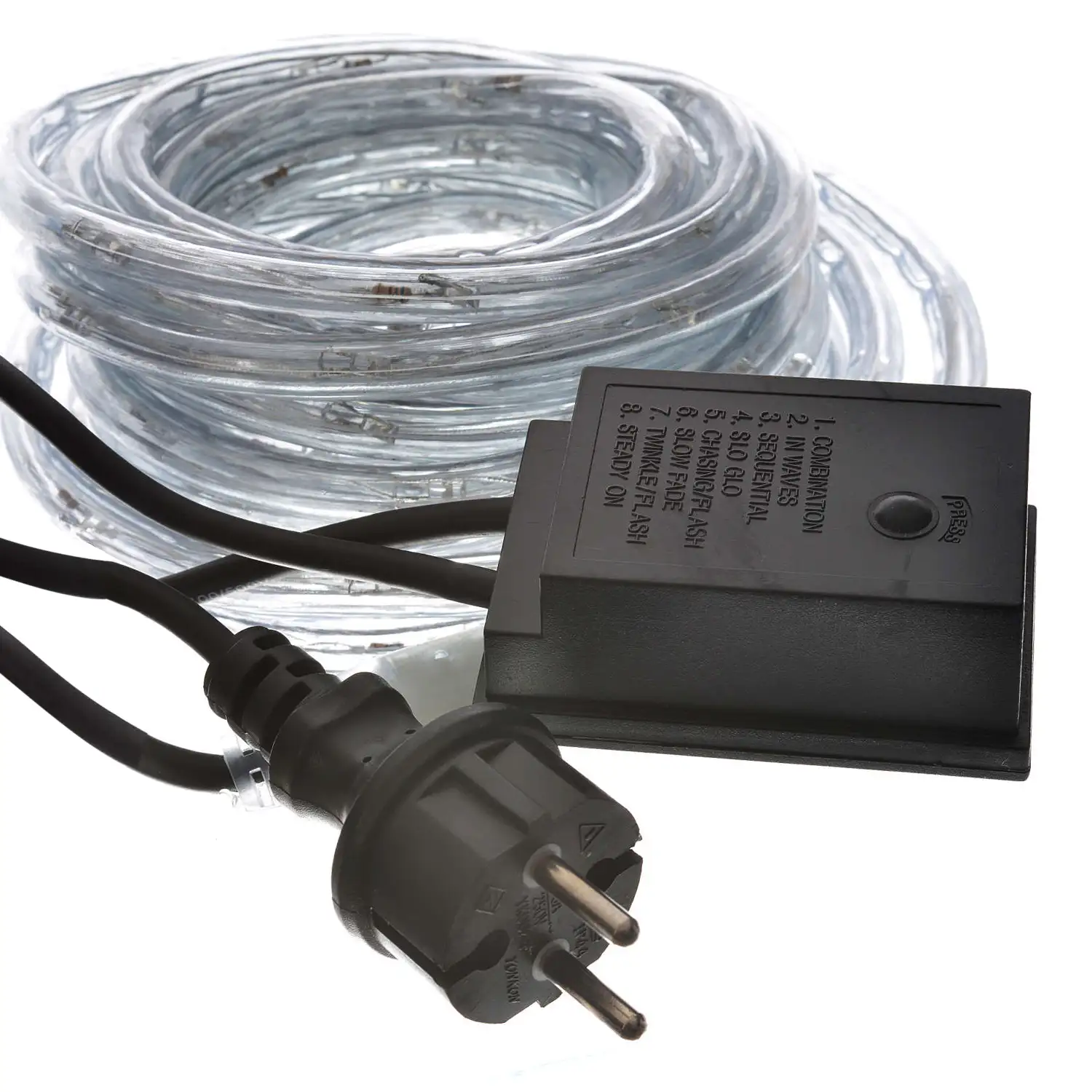 Manguera de luces LED azul 8 metros.