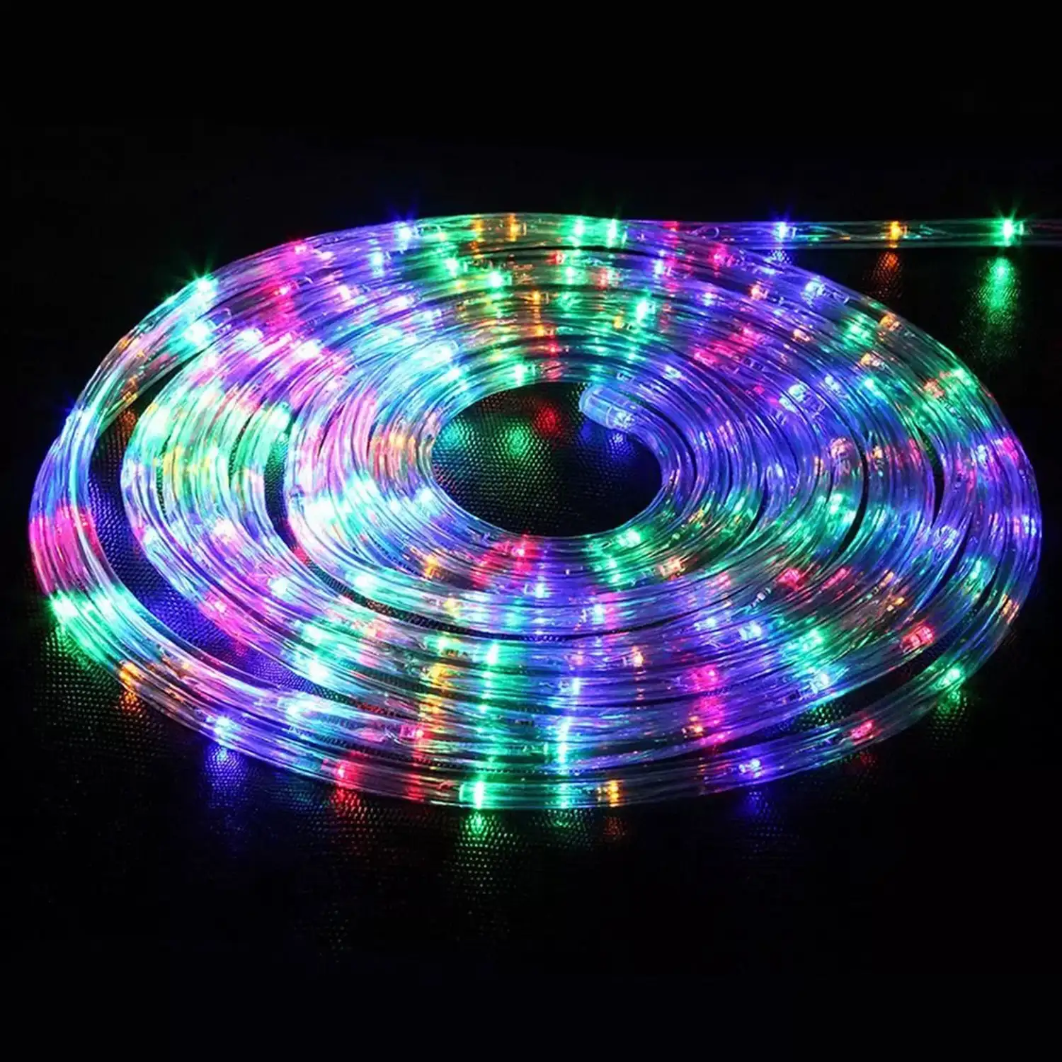 Manguera Tira De Luces Led De Navidad Multicolor 20 Mts