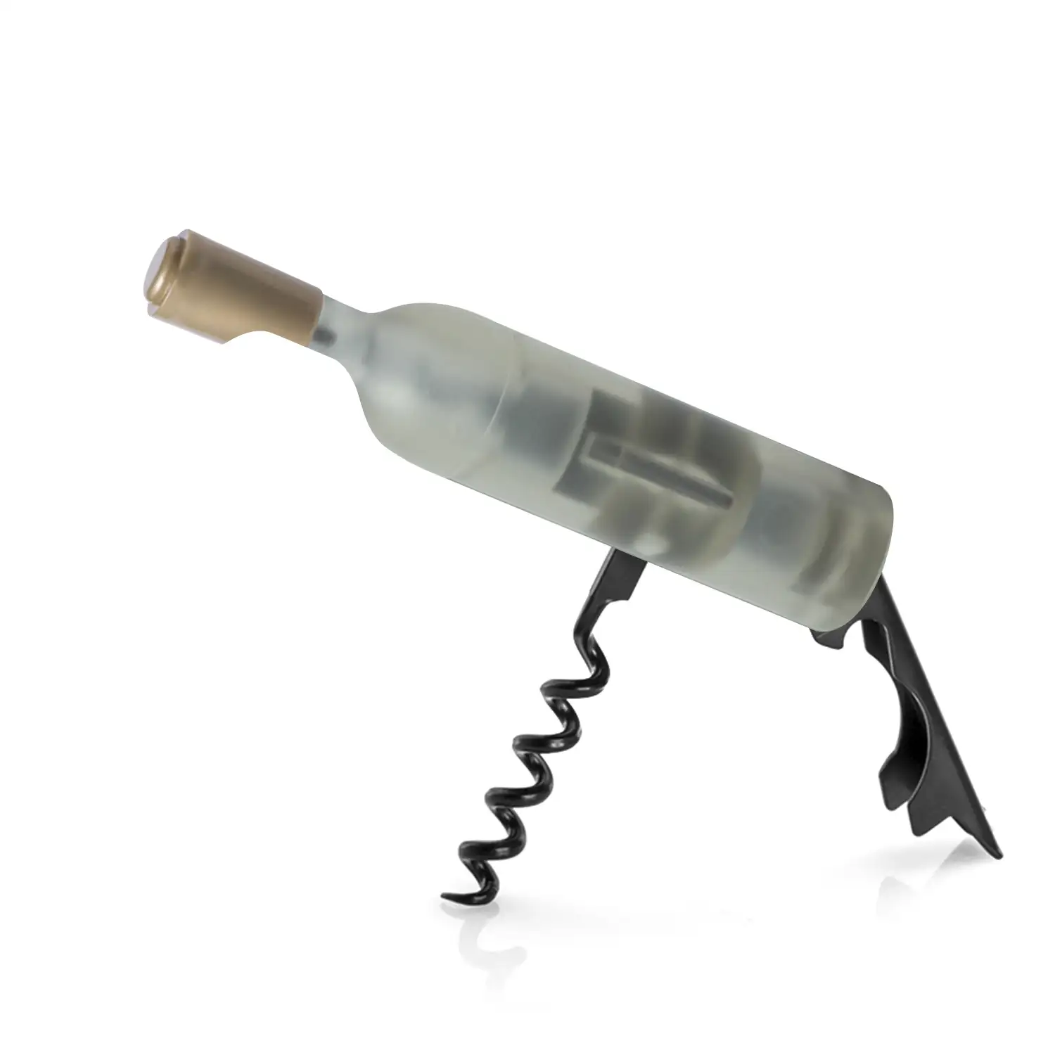 Nolix, sacacorchos magnético con forma de botella de vino.