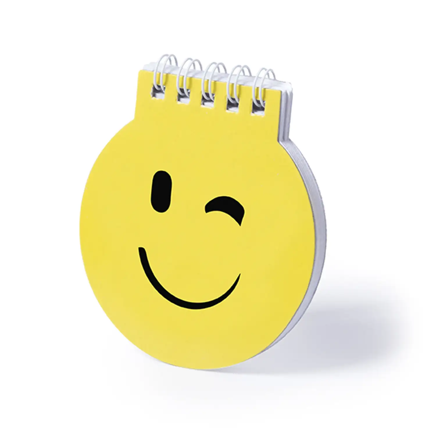 Winlon, libreta diseño emoji guiño. 40 hojas lisas.