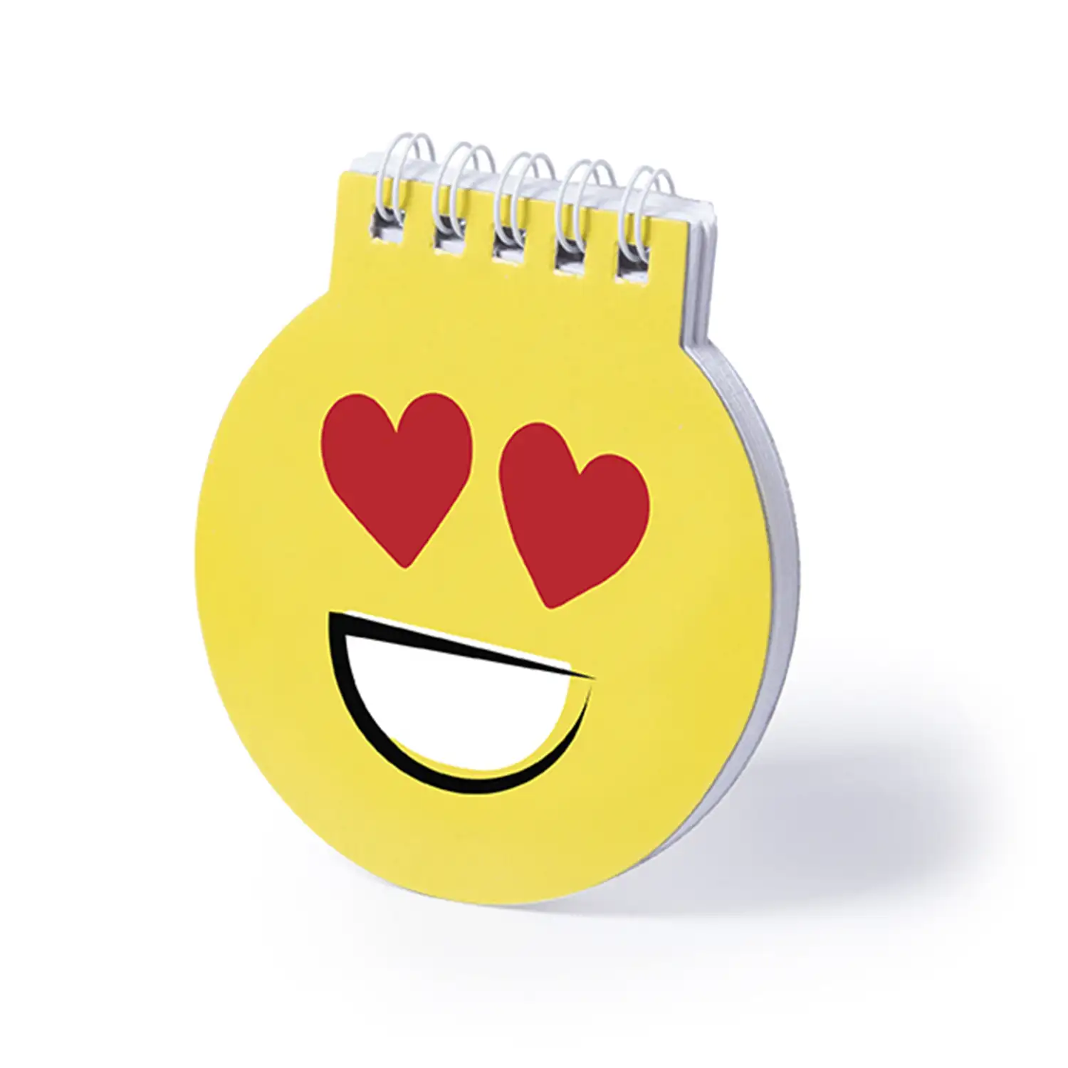 Winlon, libreta diseño emoji corazón. 40 hojas lisas.