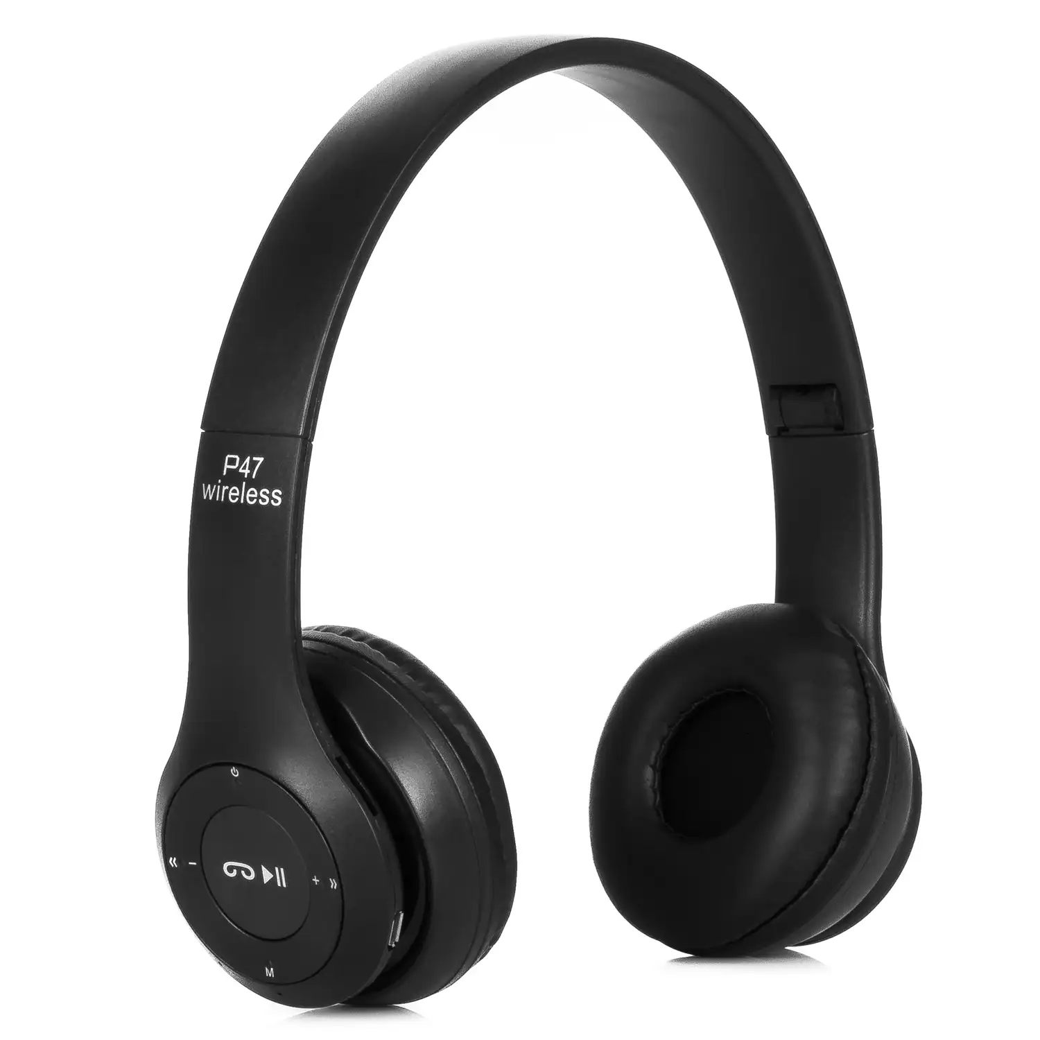 Cascos auriculares P47 Bluetooth 5.0 +EDR con radio FM incorporada y lector de Micro SD.