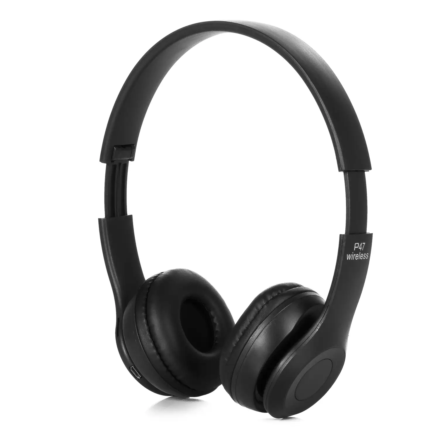 Cascos auriculares P47 Bluetooth 5.0 +EDR con radio FM incorporada y lector de Micro SD.