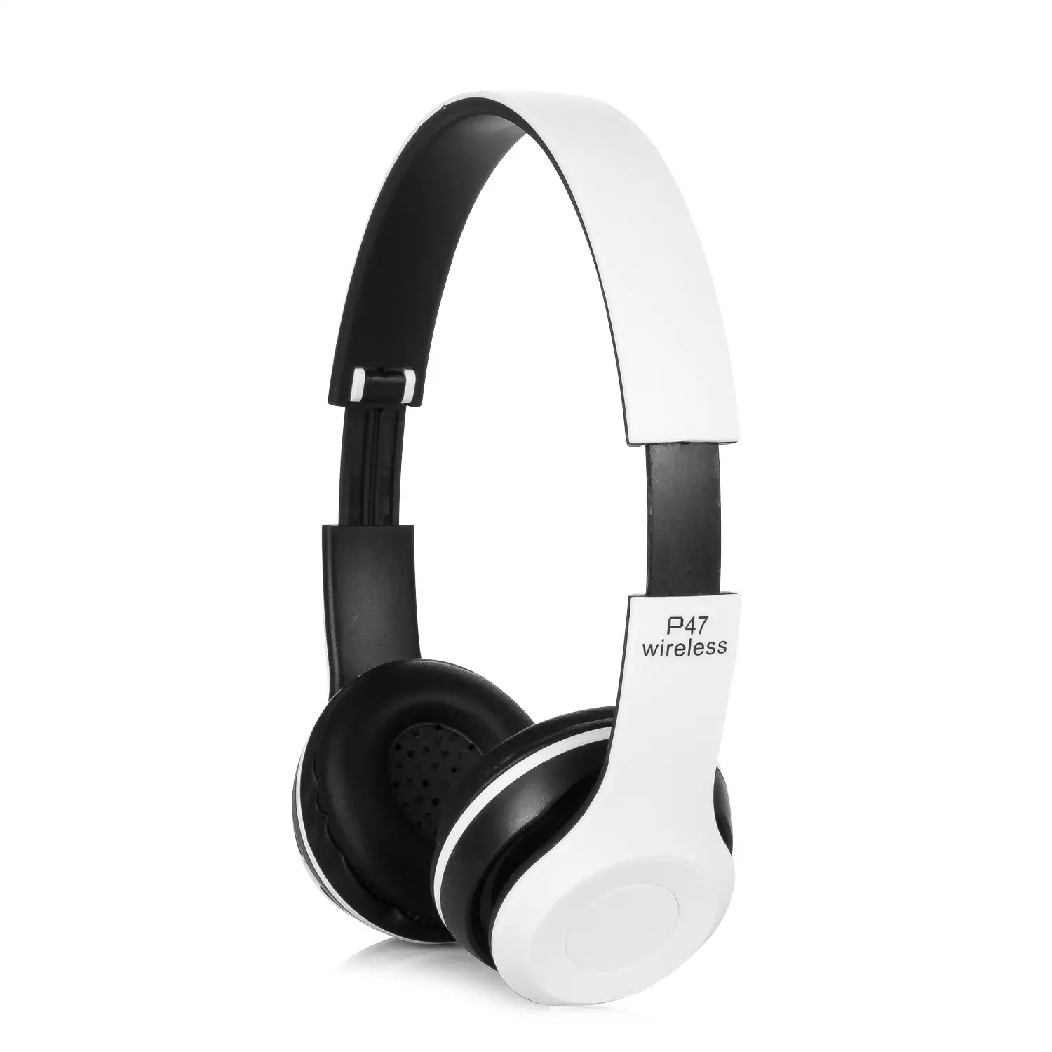 Cascos auriculares P47 Bluetooth 5.0 +EDR con radio FM incorporada y lector de Micro SD.