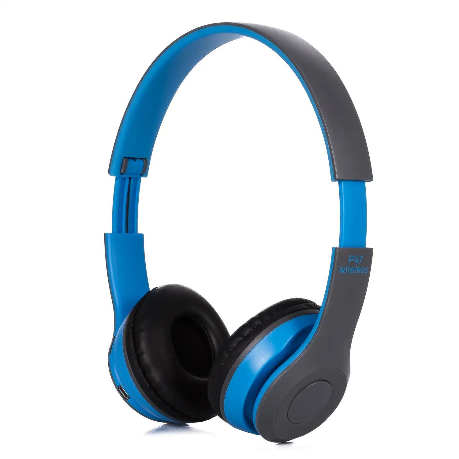 Cascos auriculares P47 Bluetooth 5.0 +EDR con radio FM incorporada y lector de Micro SD.