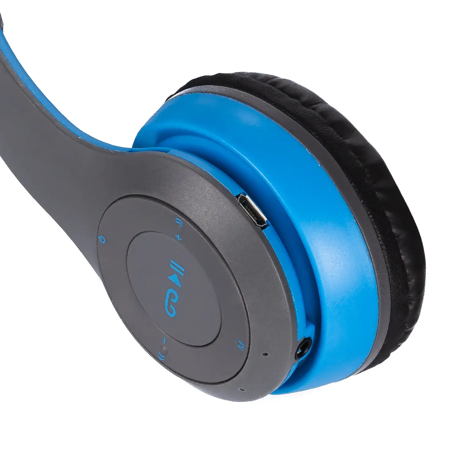 Cascos auriculares P47 Bluetooth 5.0 +EDR con radio FM incorporada y lector de Micro SD.