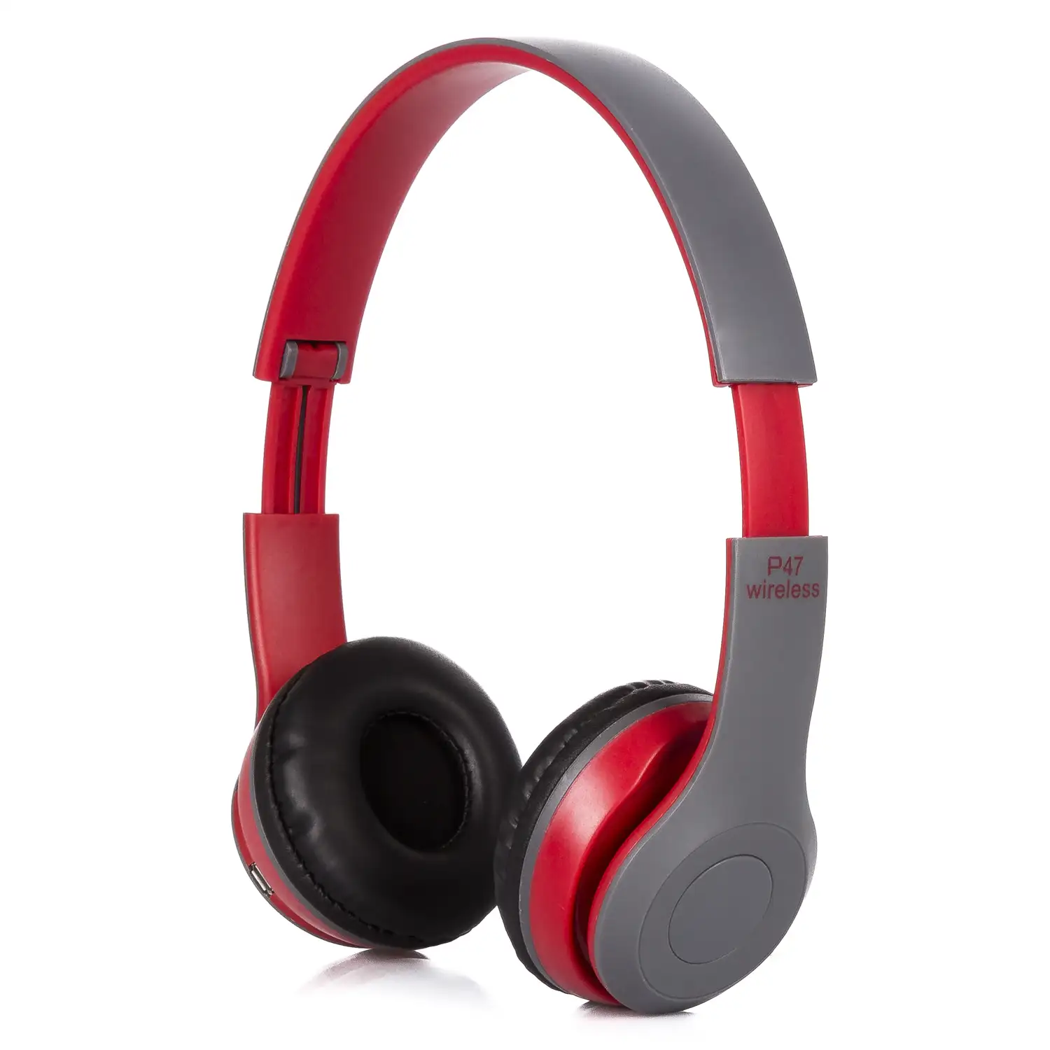 Cascos auriculares P47 Bluetooth 5.0 +EDR con radio FM incorporada y lector de Micro SD.