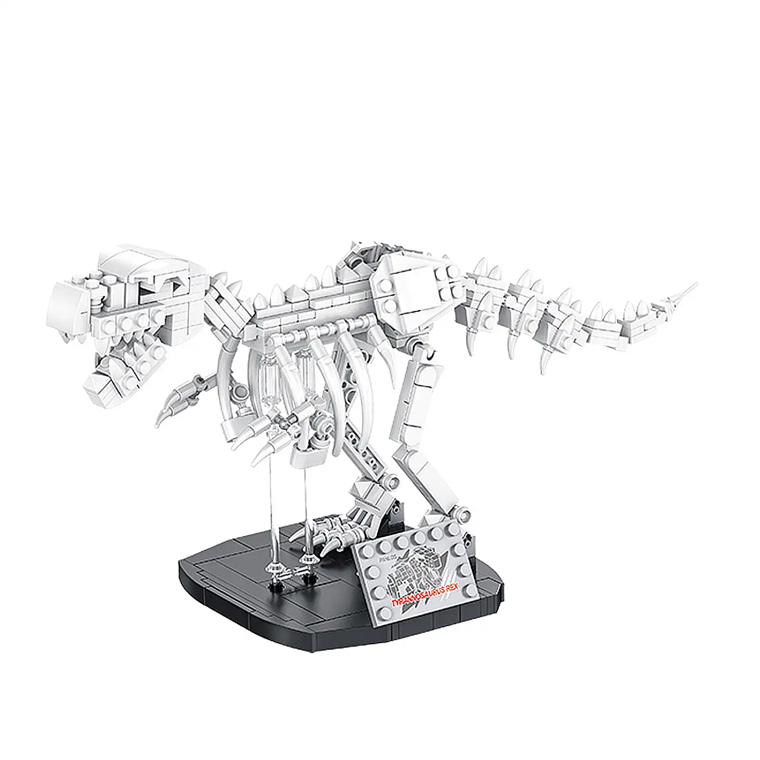 Tyrannosaurus Rex y fósil 906 piezas