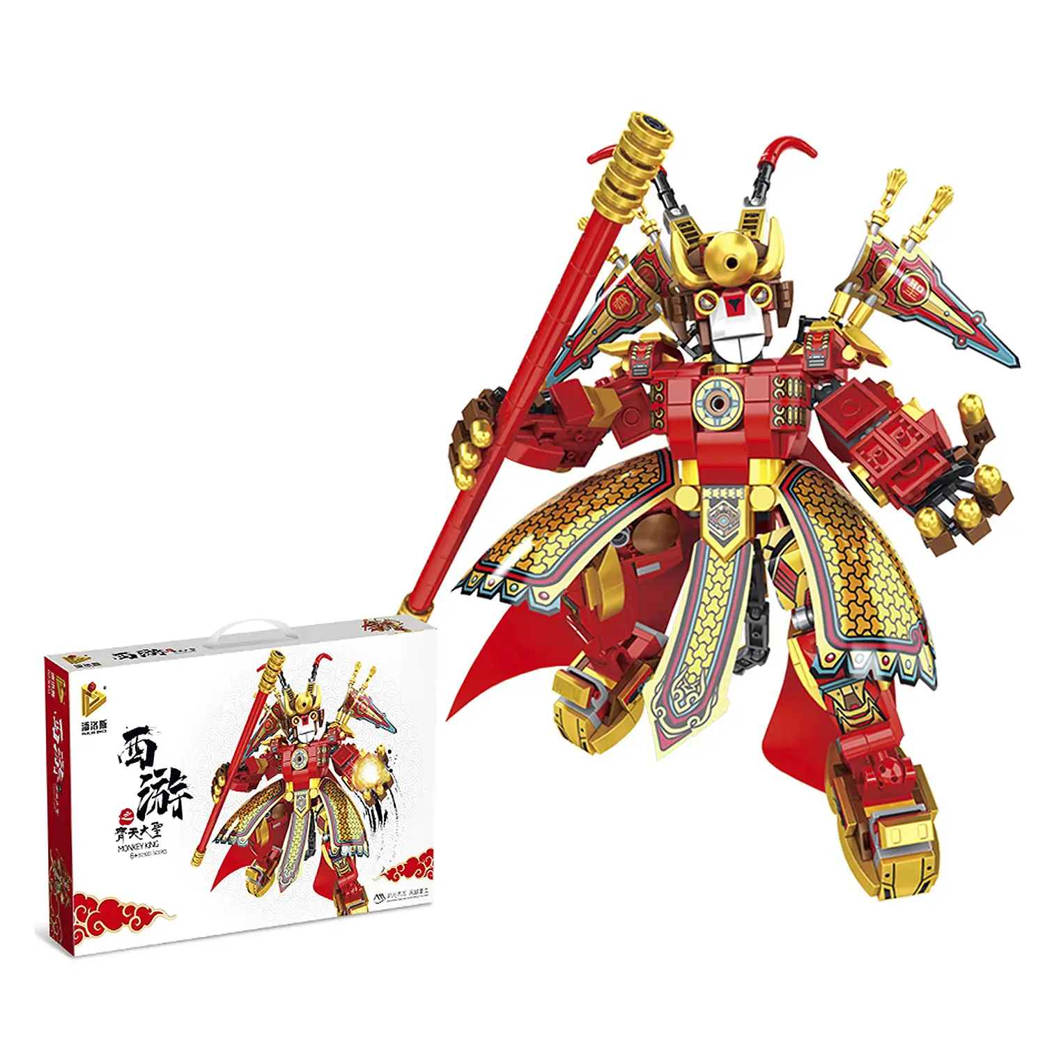 Rey Mono mitología Oriental mecha 501 piezas