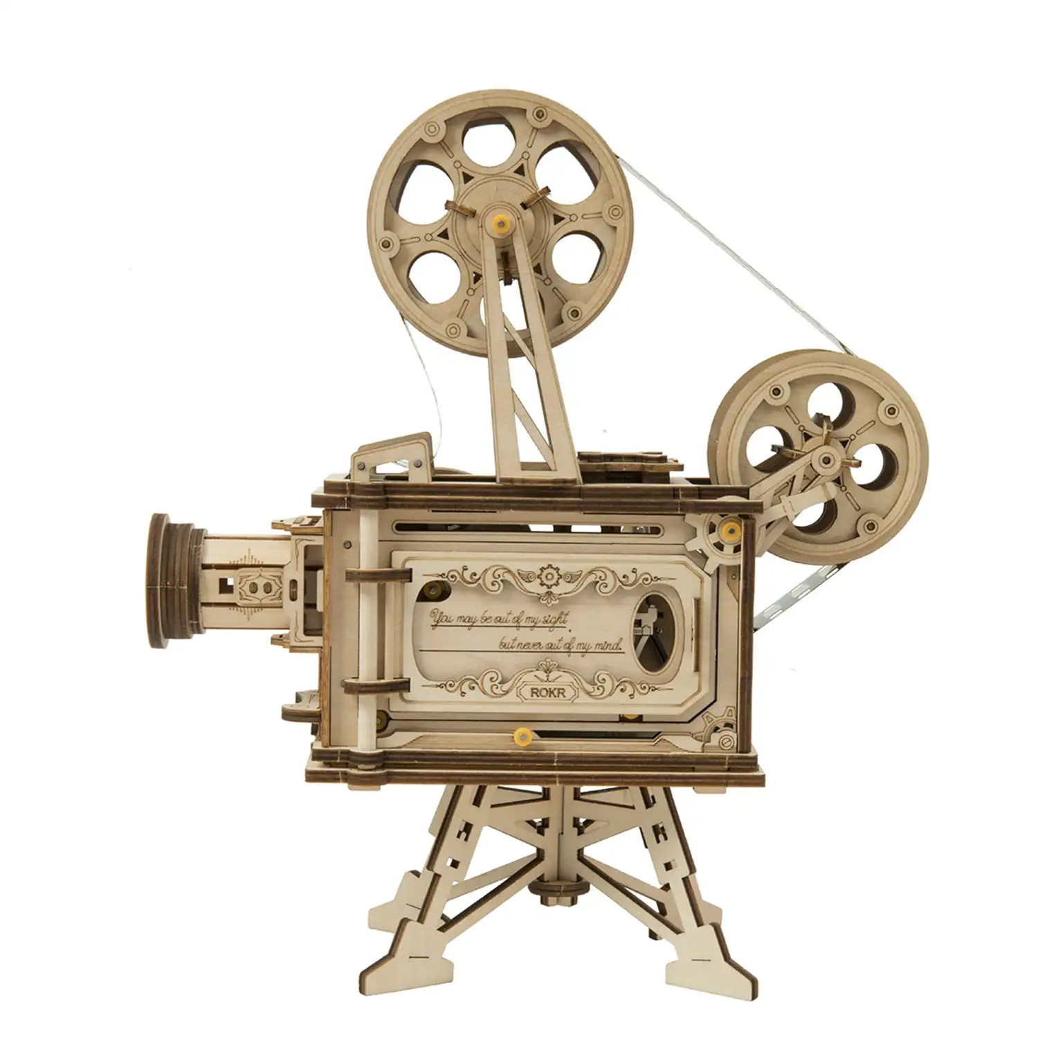 Vitascope Tomavistas, proyector de manivela clásico. 183 piezas. Proyección real de películas.