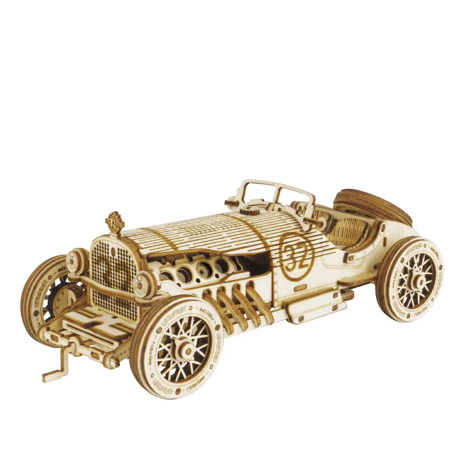 Coche de Gran Premio 1910, escala 1:16. Con 220 piezas.
