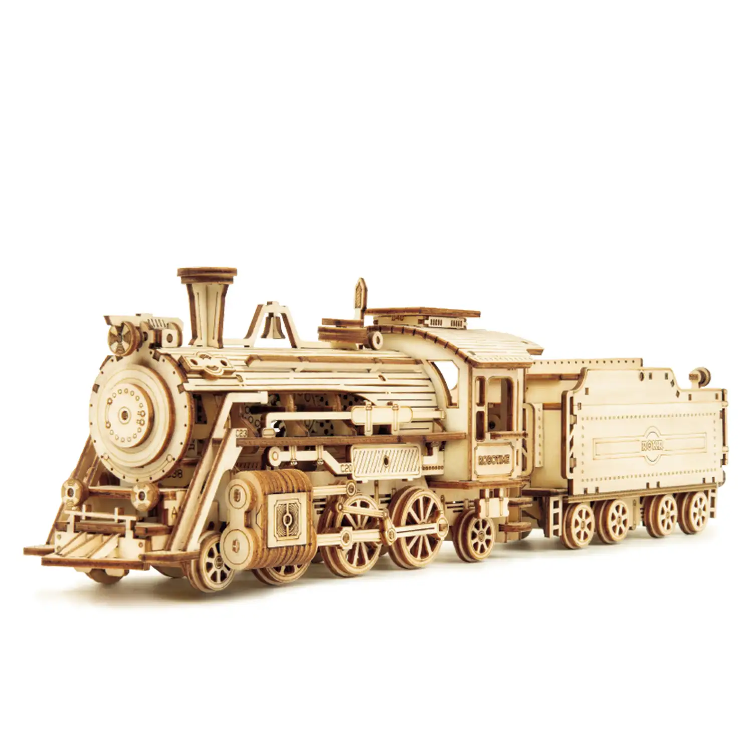 Locomotora de vapor 1860 escala 1:80, para montar.