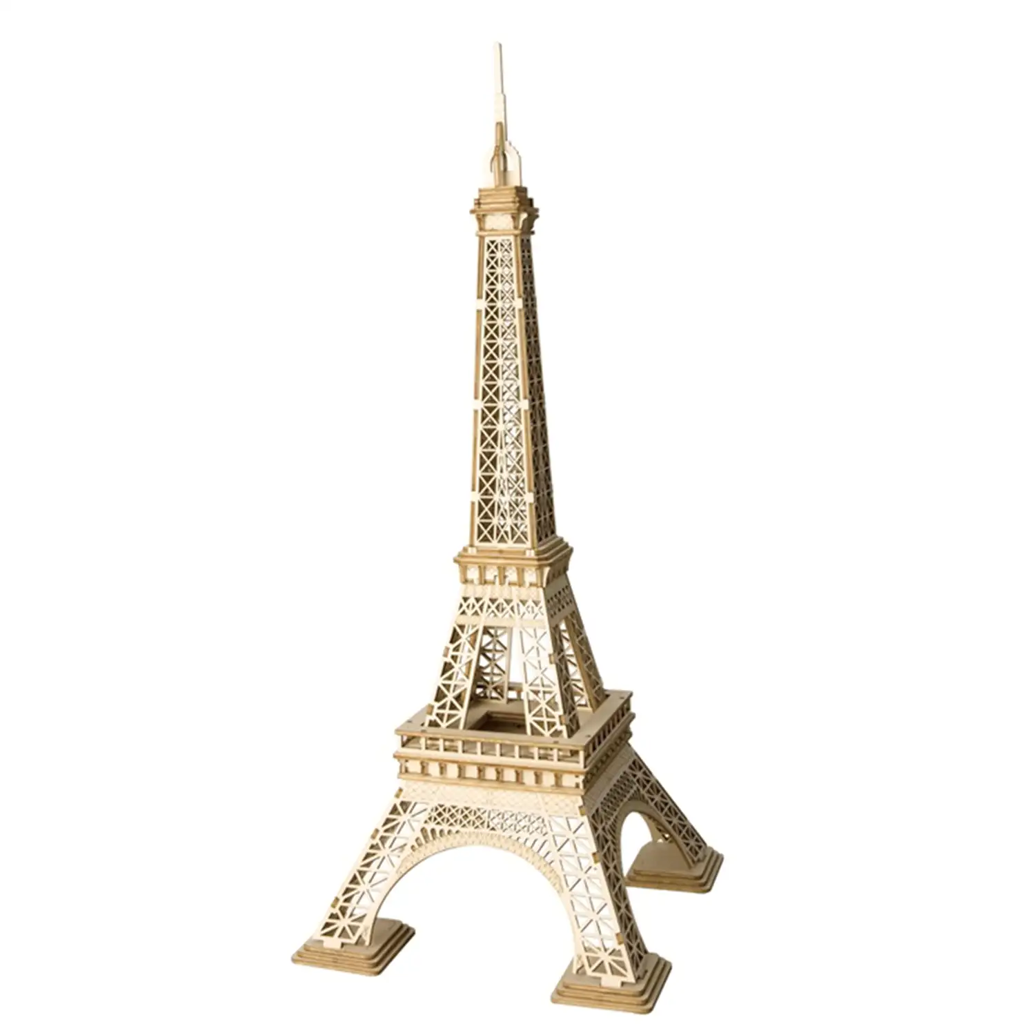 Torre Eiffel. Maqueta 3D realista con gran detalle, 121 piezas