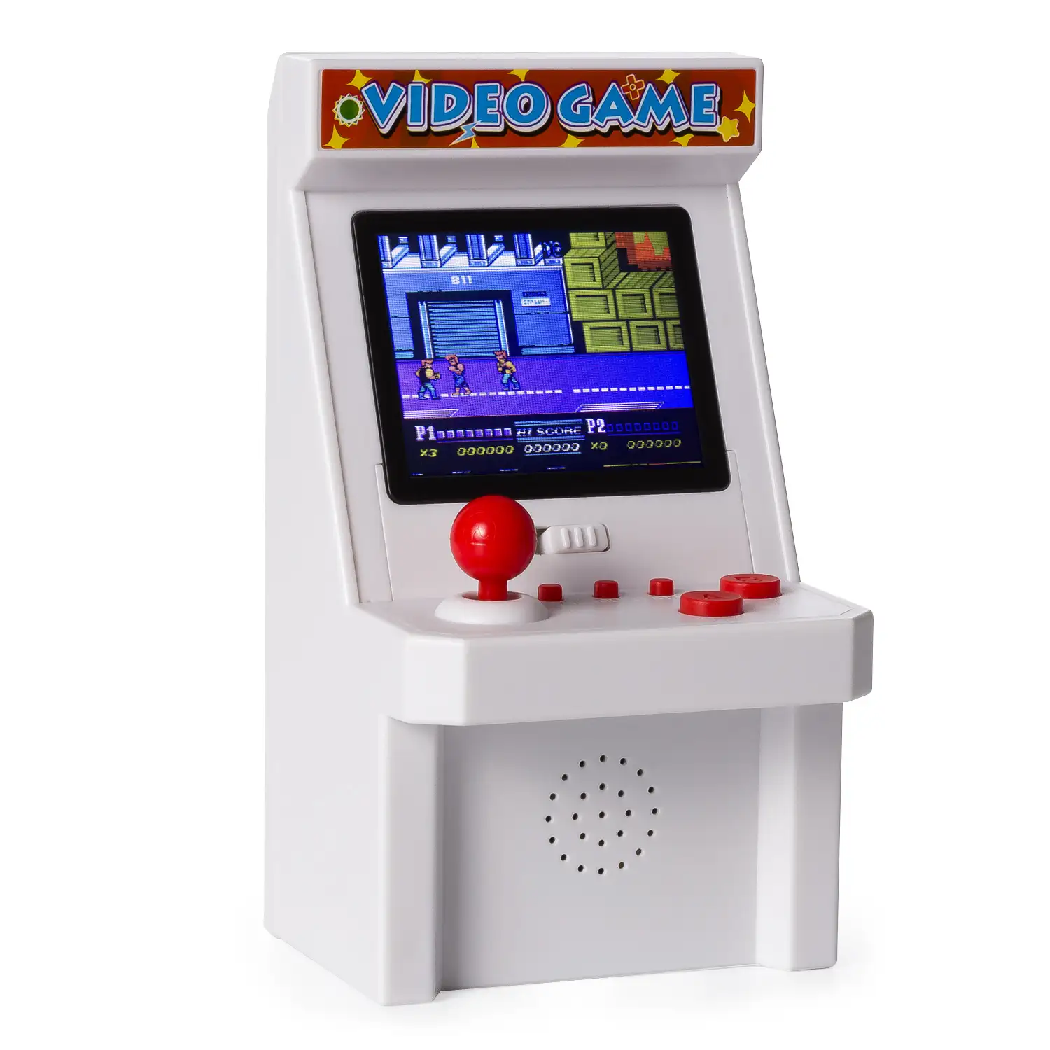 Consola arcade, mini máquina recreativa portátil, con 240 juegos. Pantalla 2,2 LCD.