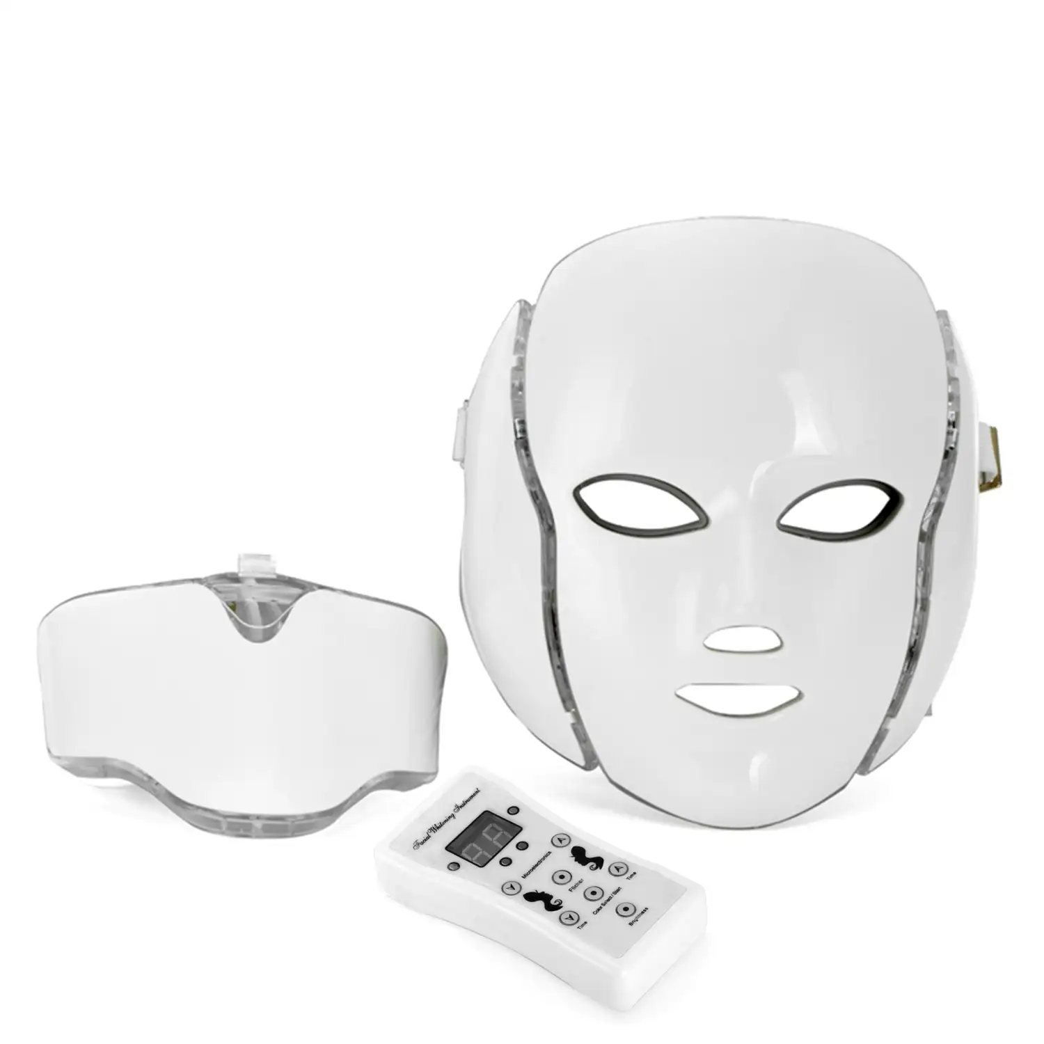 Máscara de micro Fototerapia rejuvenecimiento LED. Rejuvenecimiento y limpieza de la piel.