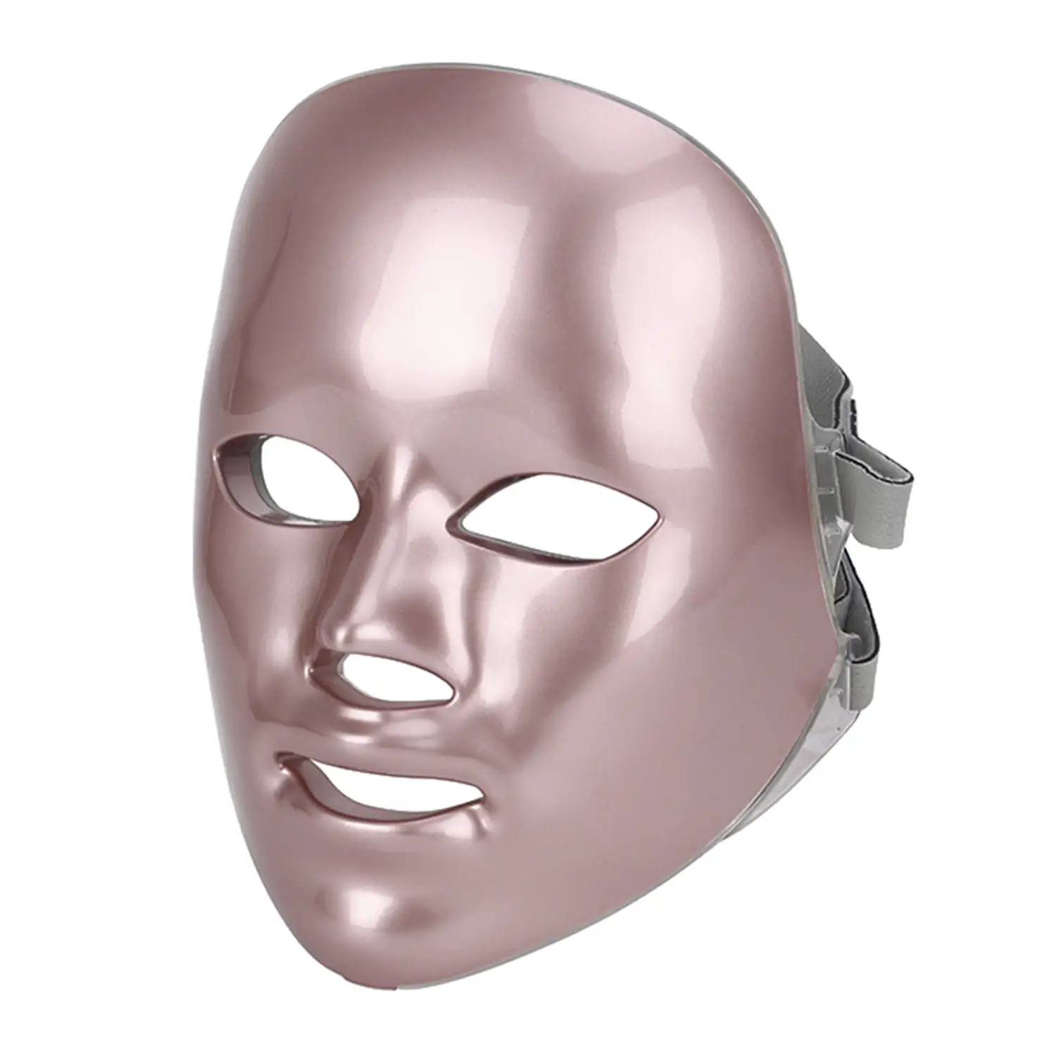 Máscara LED fotónica de siete colores. Cuidado facial, anti edad, rejuvenecimiento de la piel.
