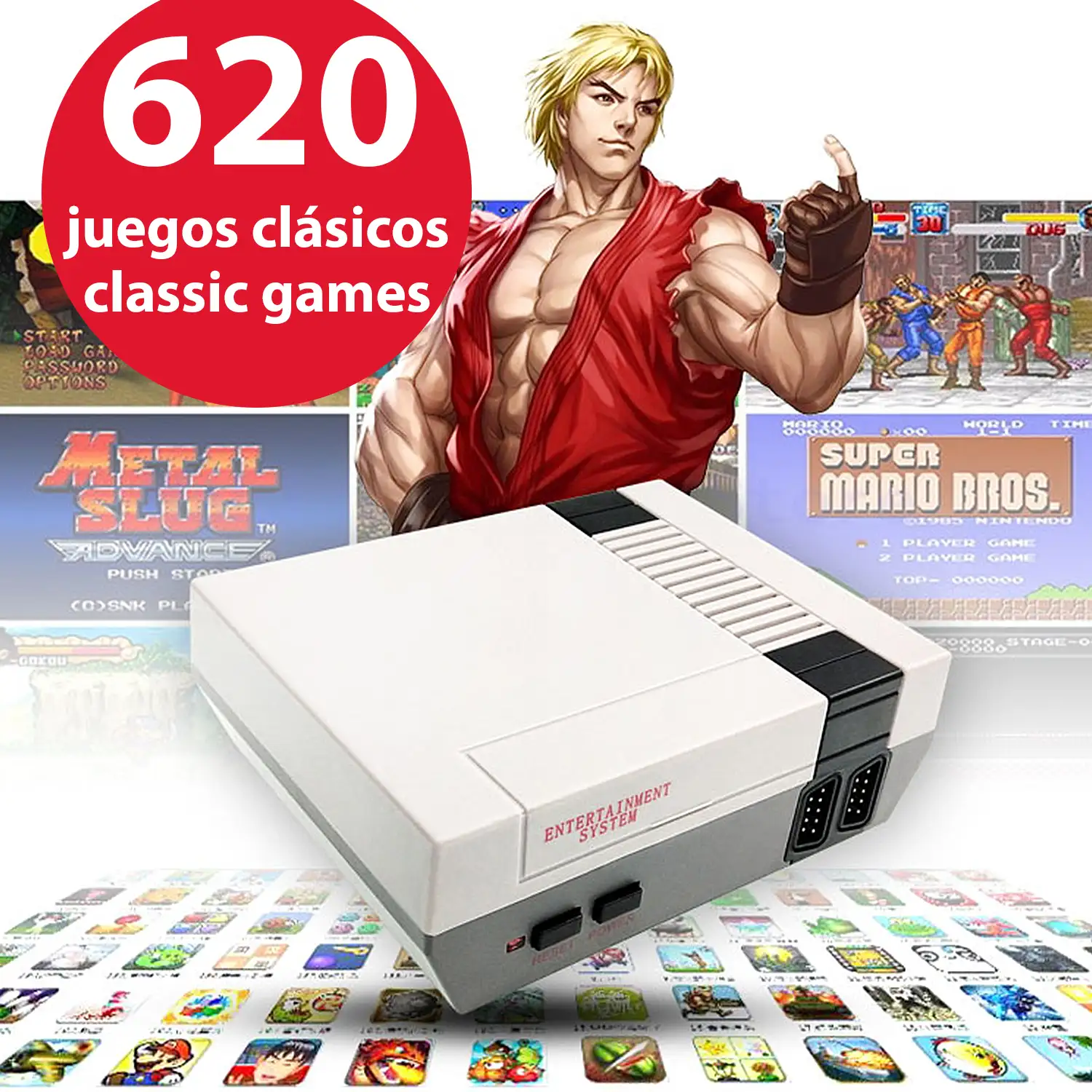 Mini Consola De Videojuegos De Tv Retro, Reproductores Dobles