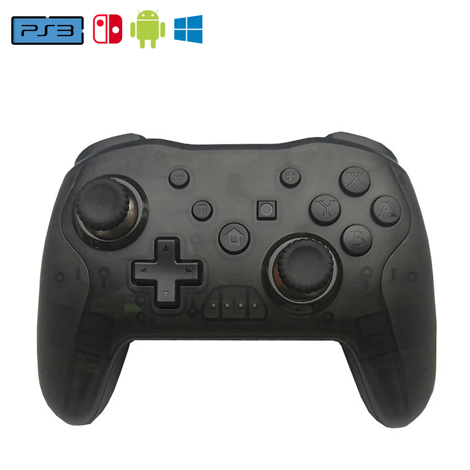 Mando inalámbrico bluetooth.Compatible con N-Switch/PS3/PC/Android  phone/Android TV platform.