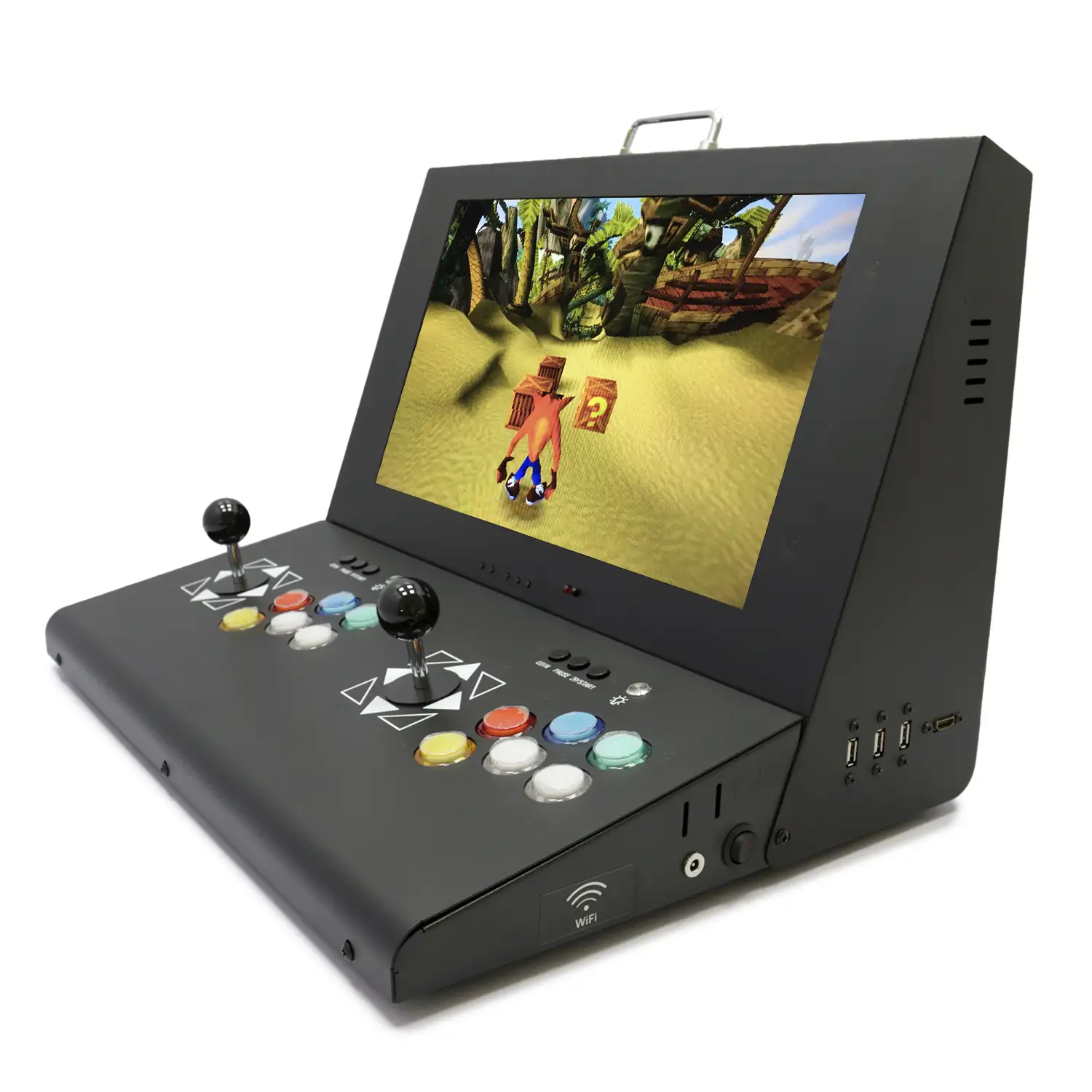 Consola retro Arcade Pro 3D 128Gb (8520 juegos) WIFI con Pandora Forrest . Pantalla 19