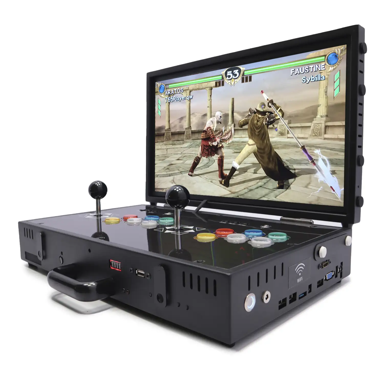 Consola  retro ARCADE PRO 3D 128Gb (8520 juegos) WIFI con PANDORA FORREST . Pantalla 19