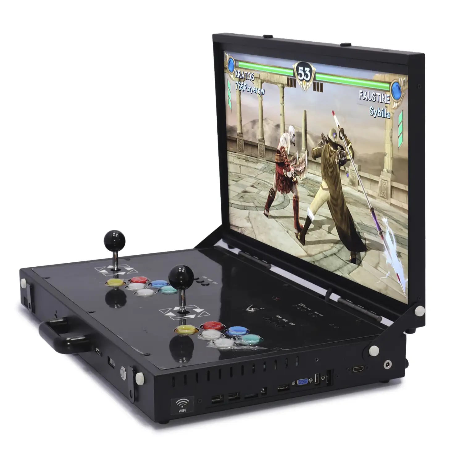 Consola  retro ARCADE PRO 3D 128Gb (8520 juegos) WIFI con PANDORA FORREST . Pantalla 24