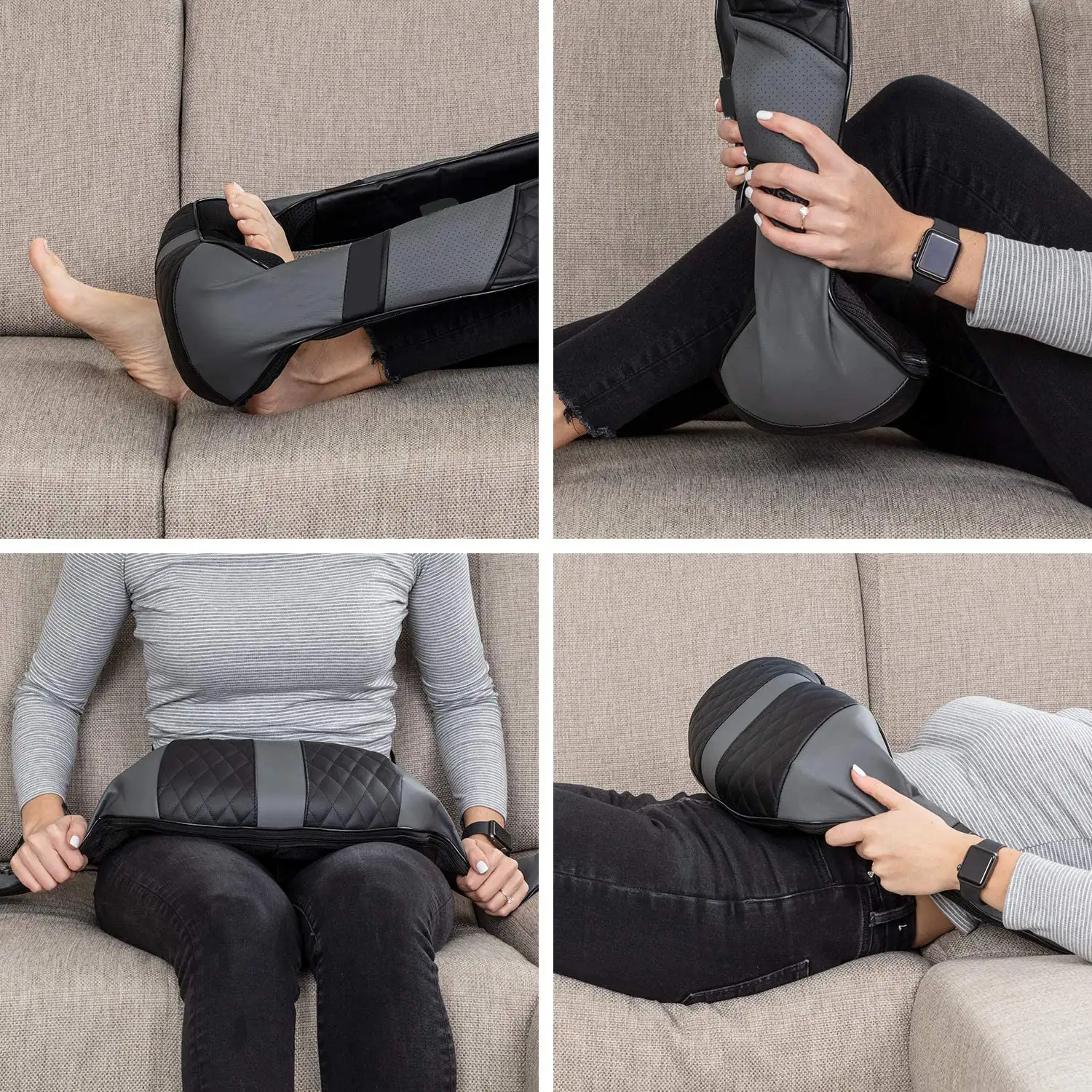 Masajeador inteligente con función térmica. Especial para uso en cuello, espalda y vientre.
