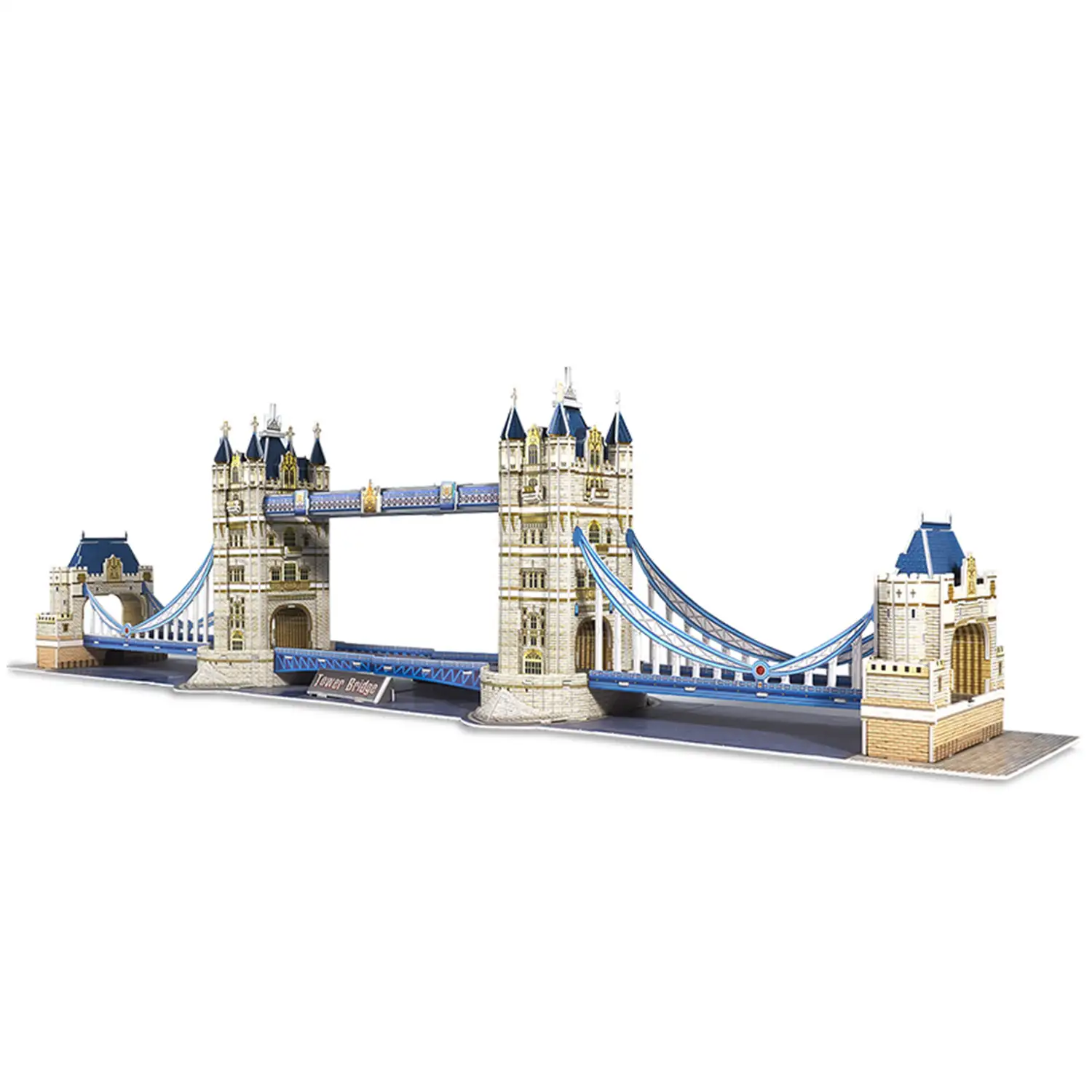 Puzzle 3D torre de puente de Londres 79,5x17,5x21,5 cm.