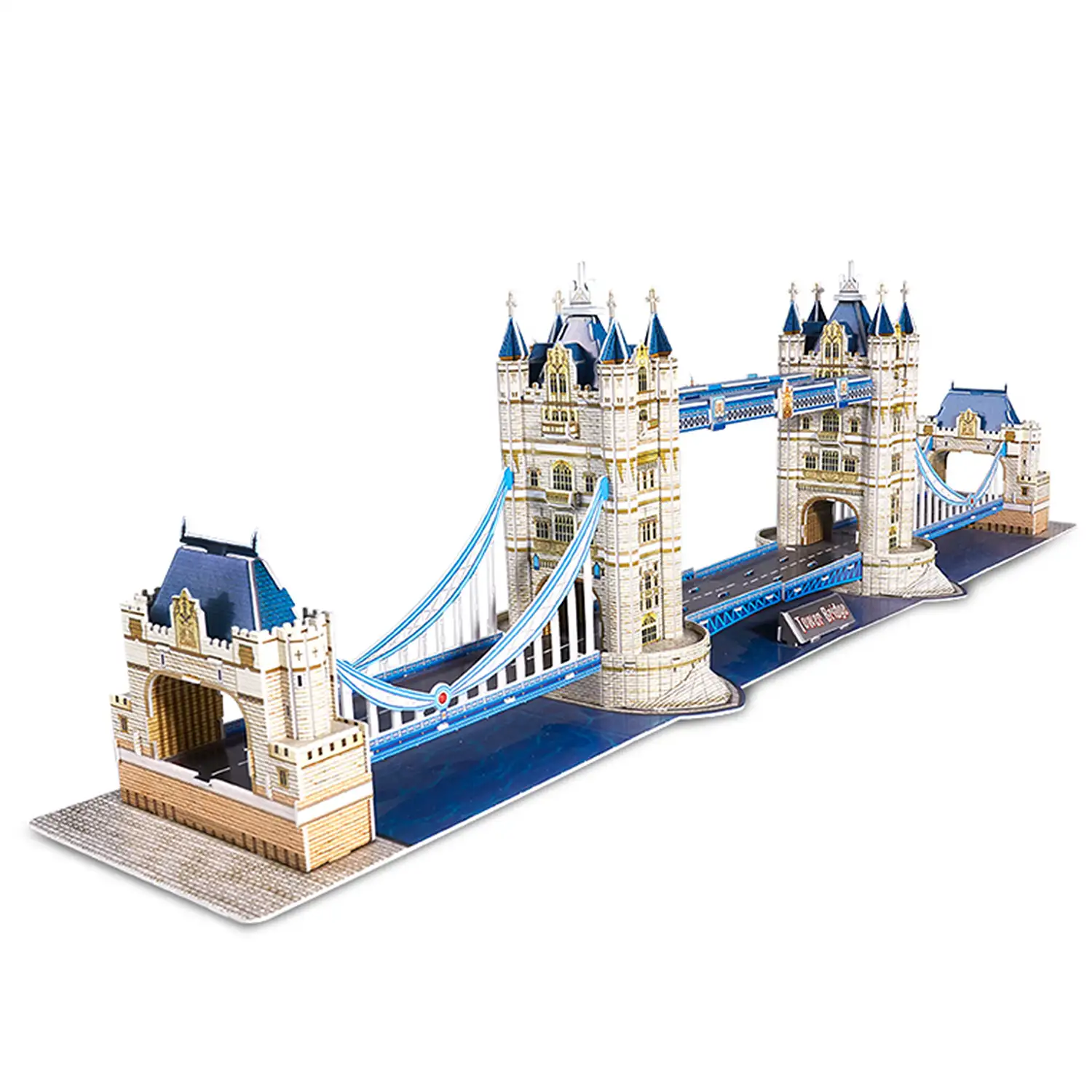Puzzle 3D torre de puente de Londres 79,5x17,5x21,5 cm.